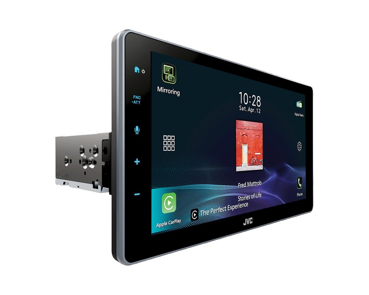 JVC Z900DBW 9-Zoll-Moniceiver mit Wireless CarPlay und Android Auto Autoradio