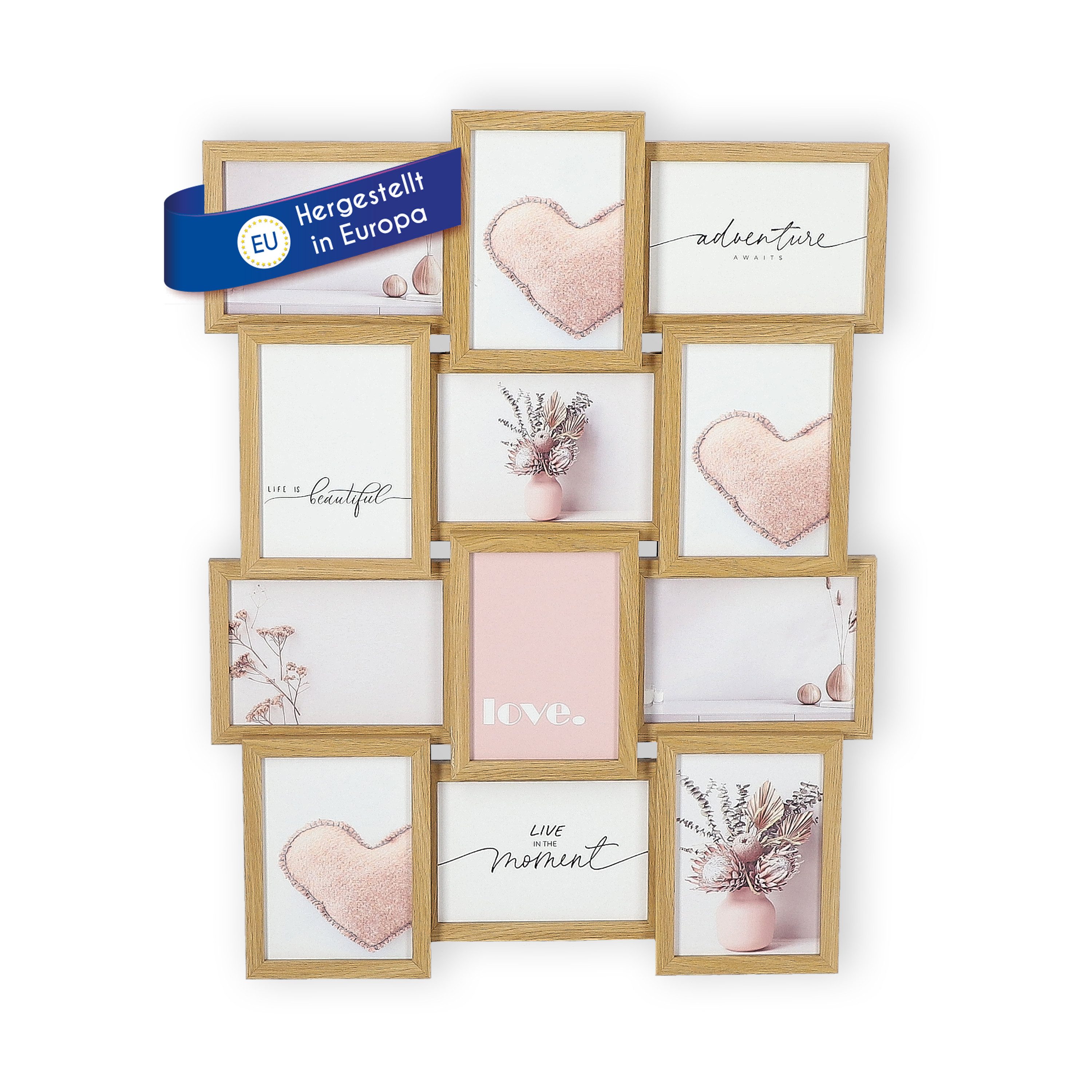 Wackadoo Living Bilderrahmen Collage Nordic, für günstig online kaufen