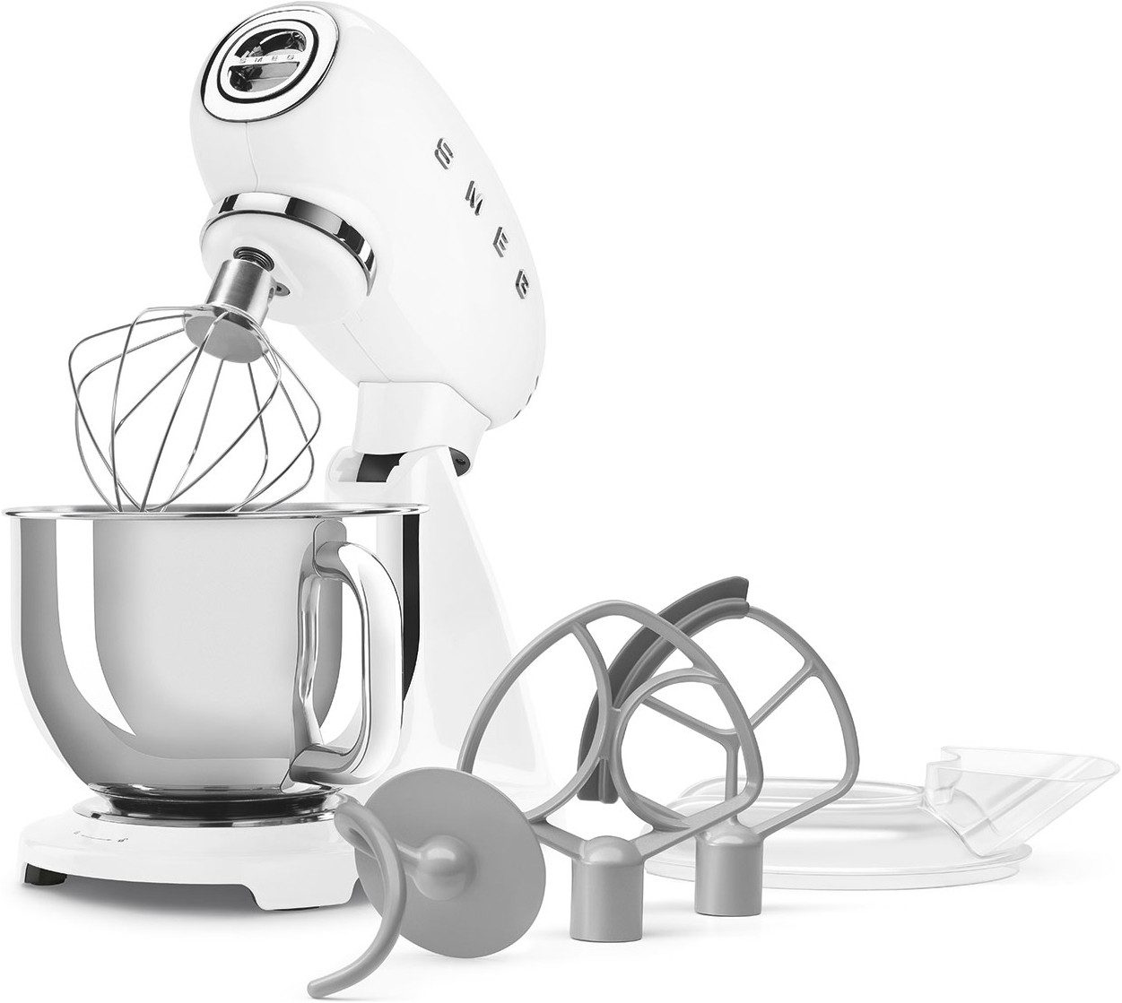 Smeg Küchenmaschine SMF05WHEU, 1000 W, 4,8 l Schüssel