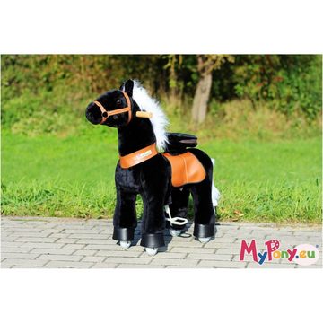Pony Cycle Schaukelpferd Black Beauty medium - Reitpferd - schwarz