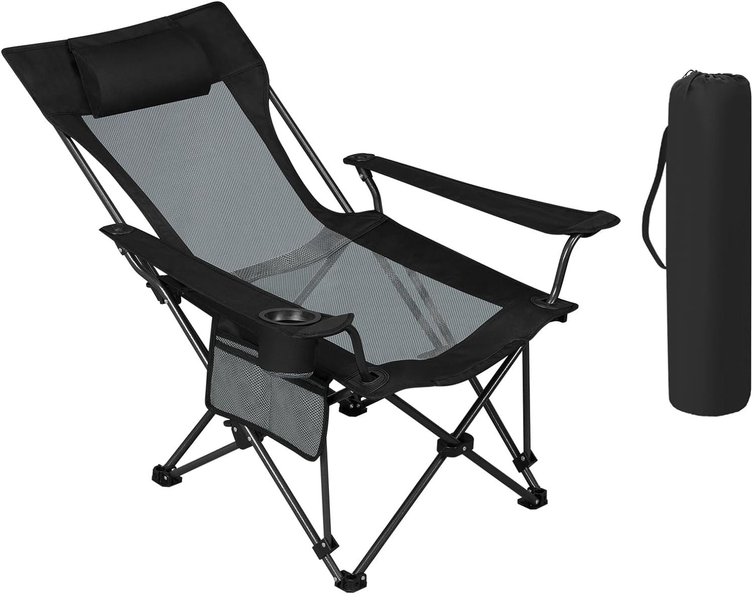 Woltu Campingstuhl, klappbar, verstellbare Rückenlehne, Ultraleicht günstig online kaufen