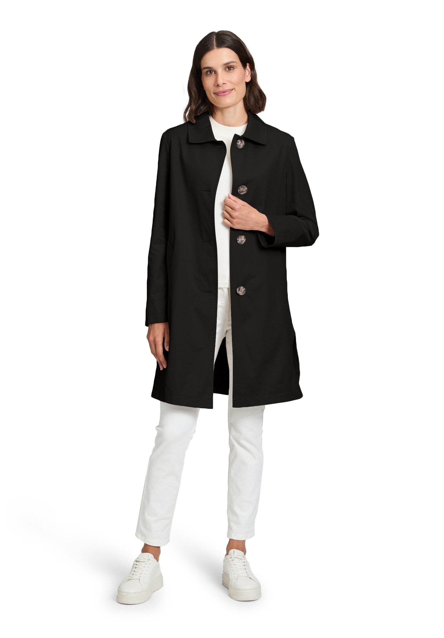 Gil Bret Kurzmantel mit Umlegekragen