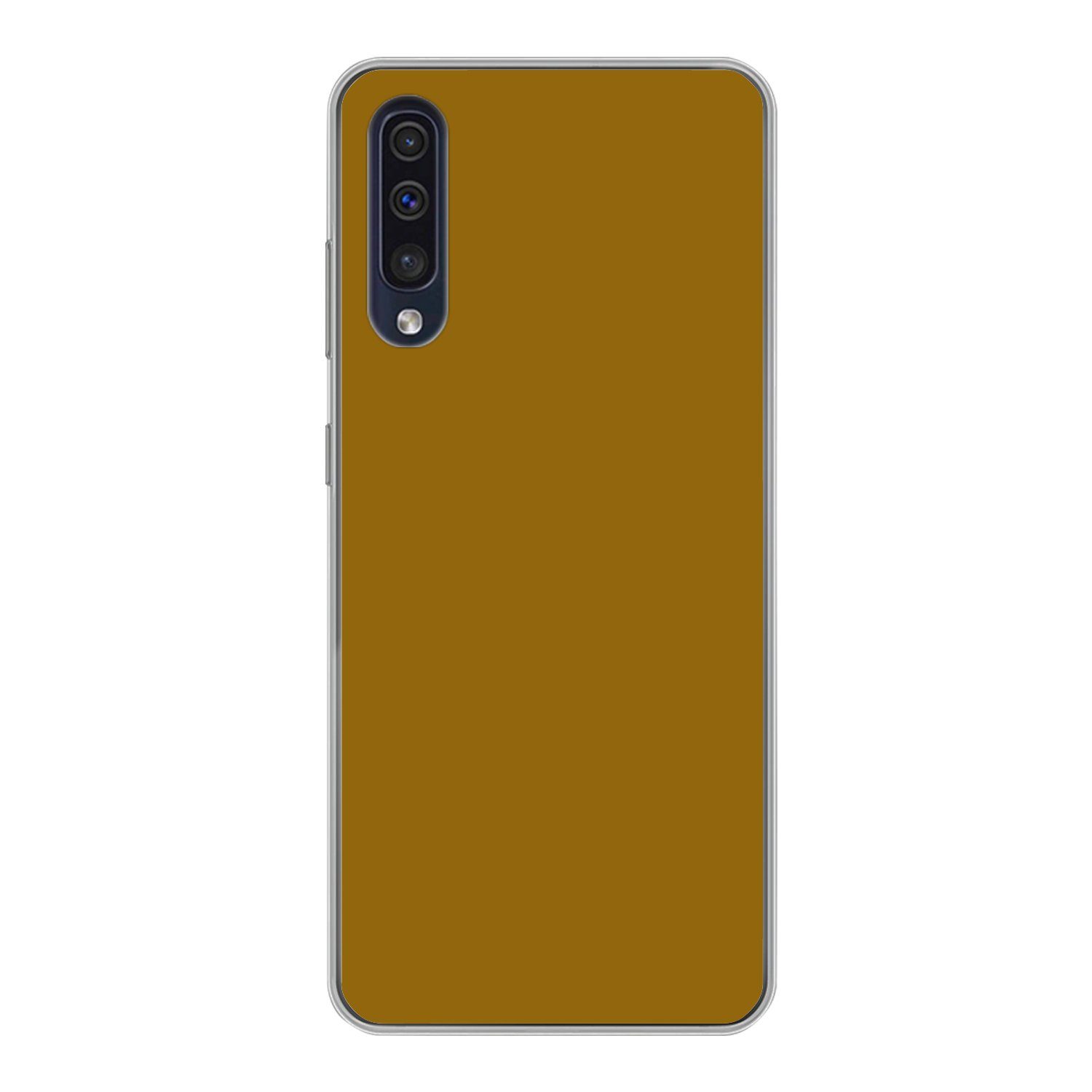 Handyhülle für Samsung Galaxy A30s Gold - Luxus - Interieur