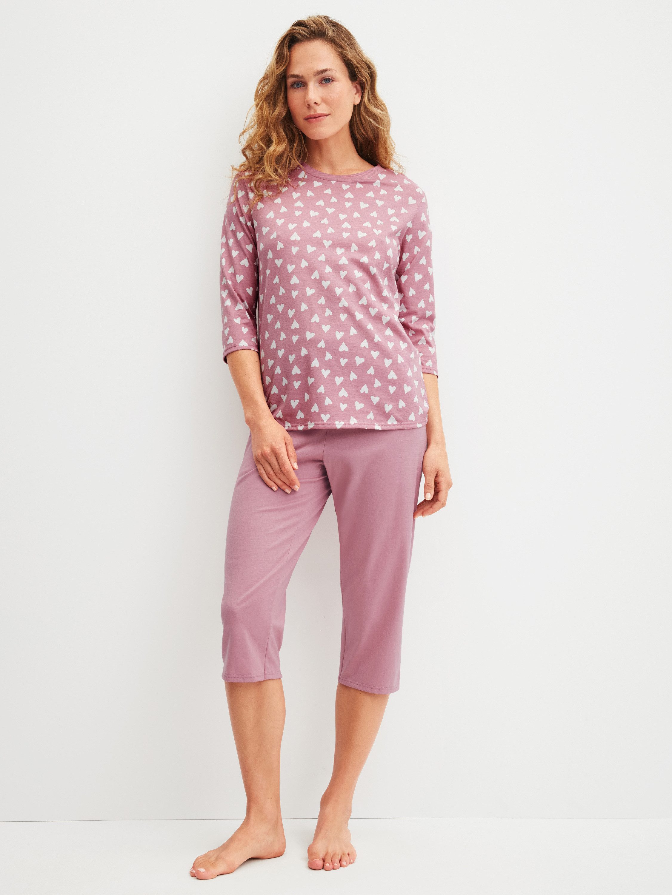 CALIDA Capri-Pyjama Cotton Special Damen (2 tlg) günstig online kaufen