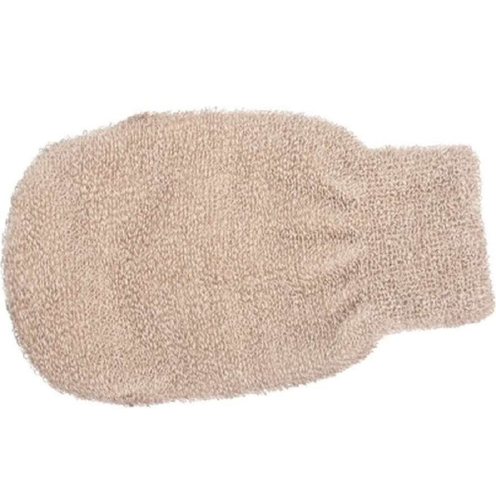Kost Kamm Massageschwamm Massagehandschuh - dunkel