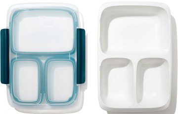 OXO Good Grips Lunchbox Prep and Go, Kunststoff, Silikon, (1-tlg), zweiteilig, 970 ml