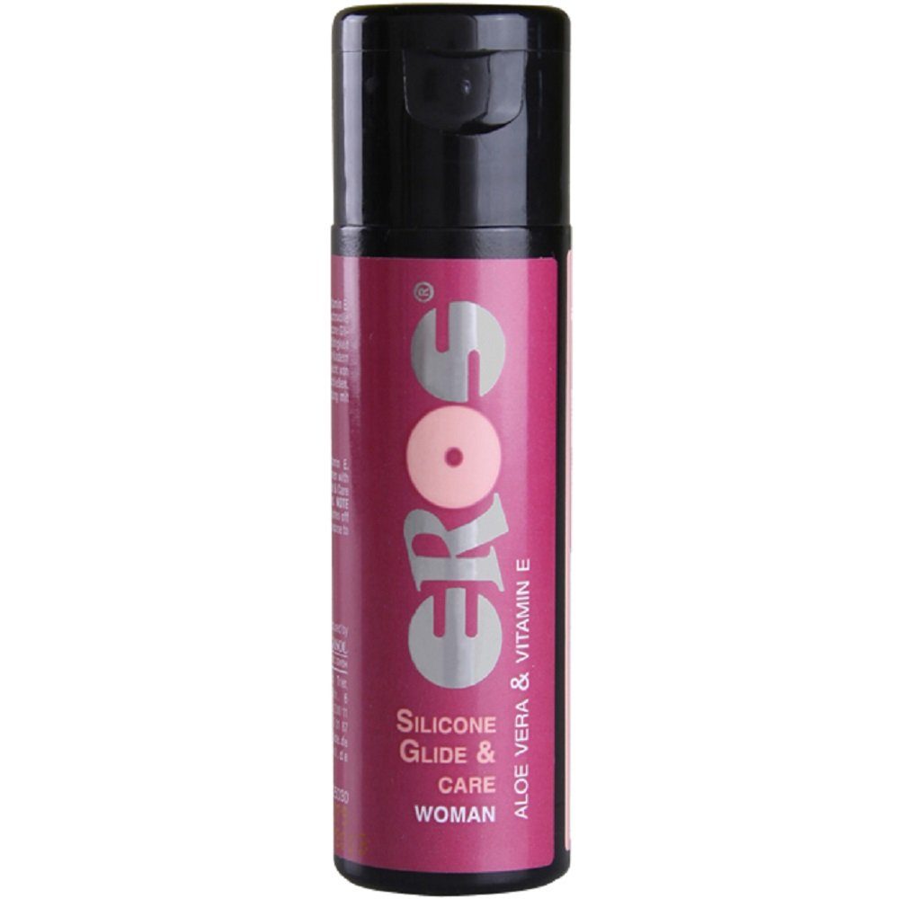 Eros Gleitgel Silicone Glide & Care - Woman, Flasche mit 30ml, samtweiches Gleitgel für Frauen