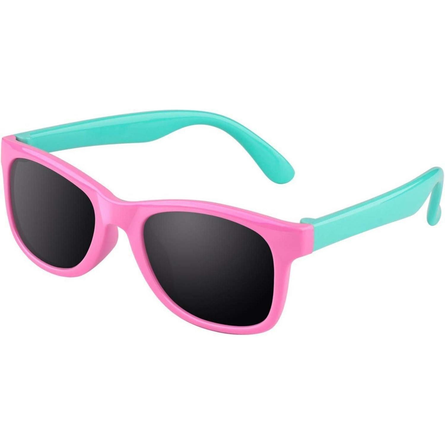 LuxusKollektion Sonnenbrille Flexible Polarisierte Kinder Sonnenbrillen Blau 3-6 Jahre UV-Schutz