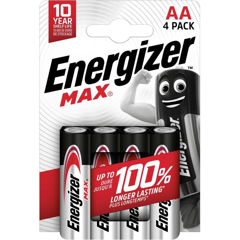 Energizer Max AA 4er Pack Mignon-Batterie Batterien. Batterie