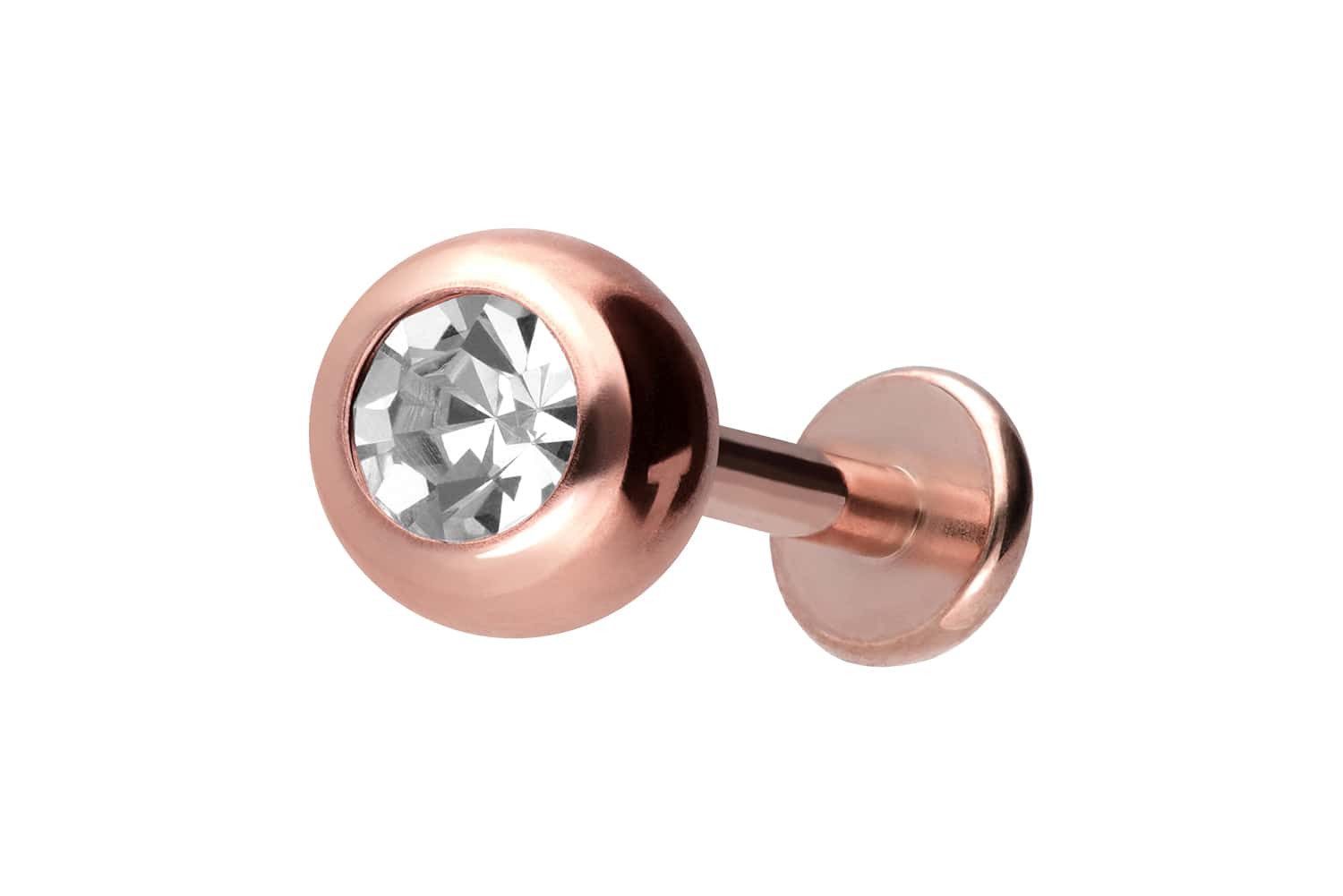 PIERCINGLINE Piercing-Set Titan Labret mit Innengewinde günstig online kaufen