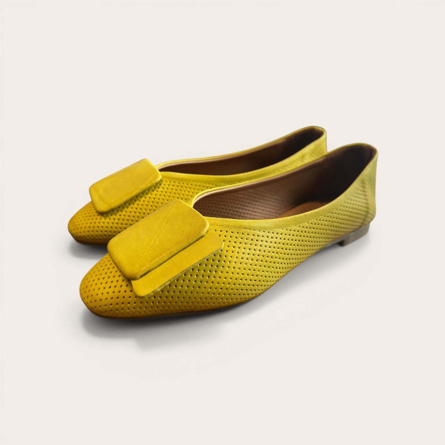 Begoria Begoria Snake - Exquisite Leder-Ballerinas mit Schlangenmuster Ballerina