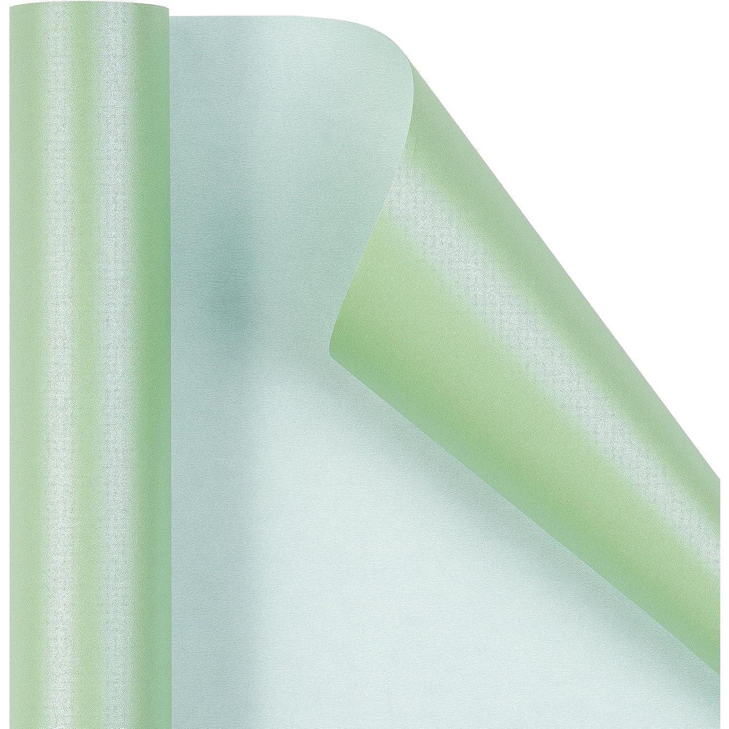 LuxusKollektion Geschenkpapier Geschenkpapier Ostern Weihnachten Geburtstage Salbeigrün