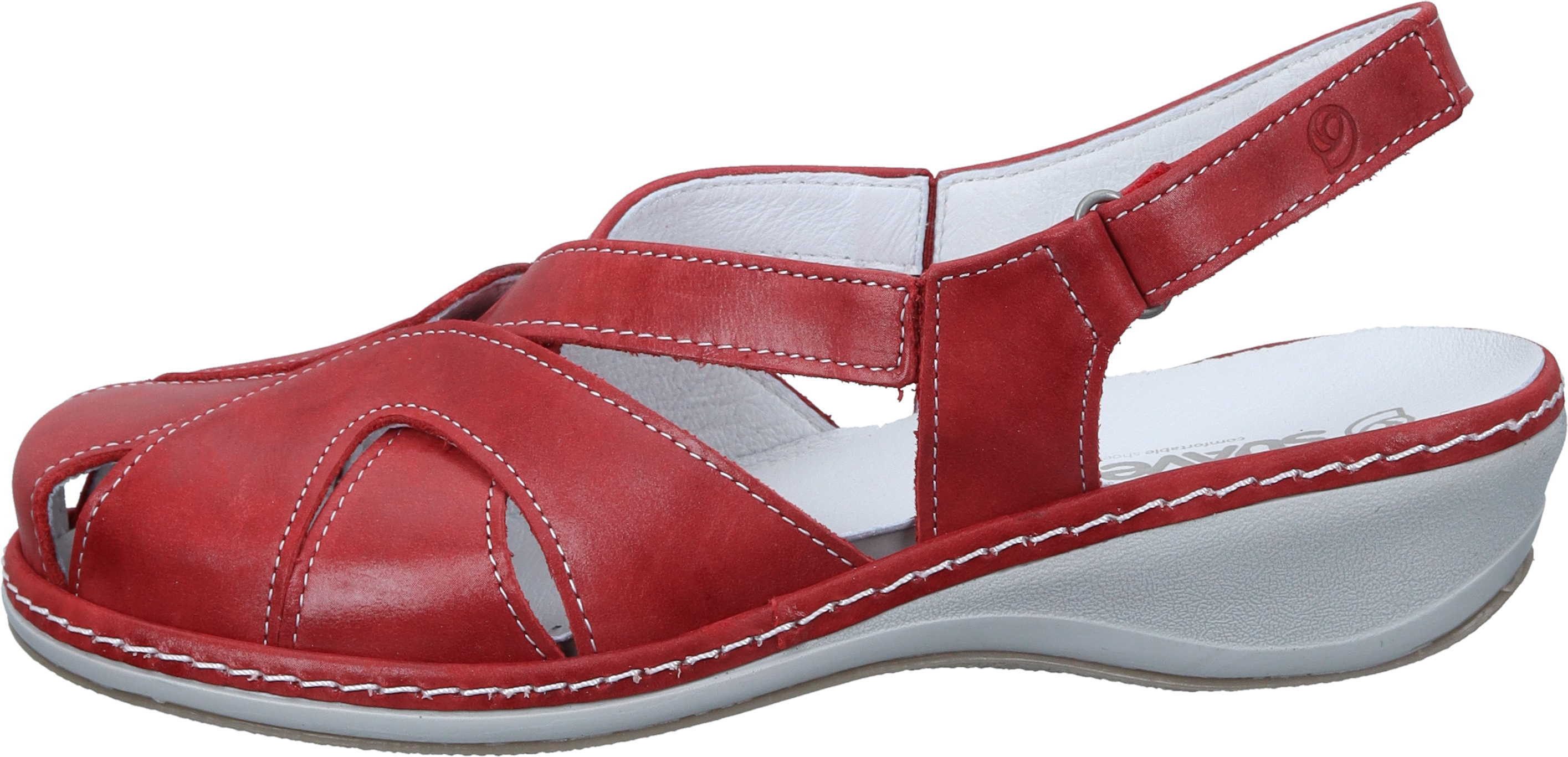 Suave Slings Sandale aus echtem Leder günstig online kaufen