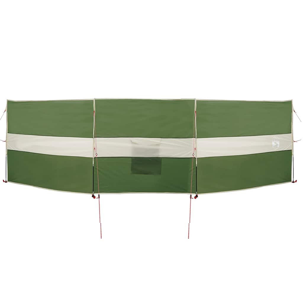 vidaXL Windschutz Camping-Windschutz Grün 490x123 cm Wasserdicht