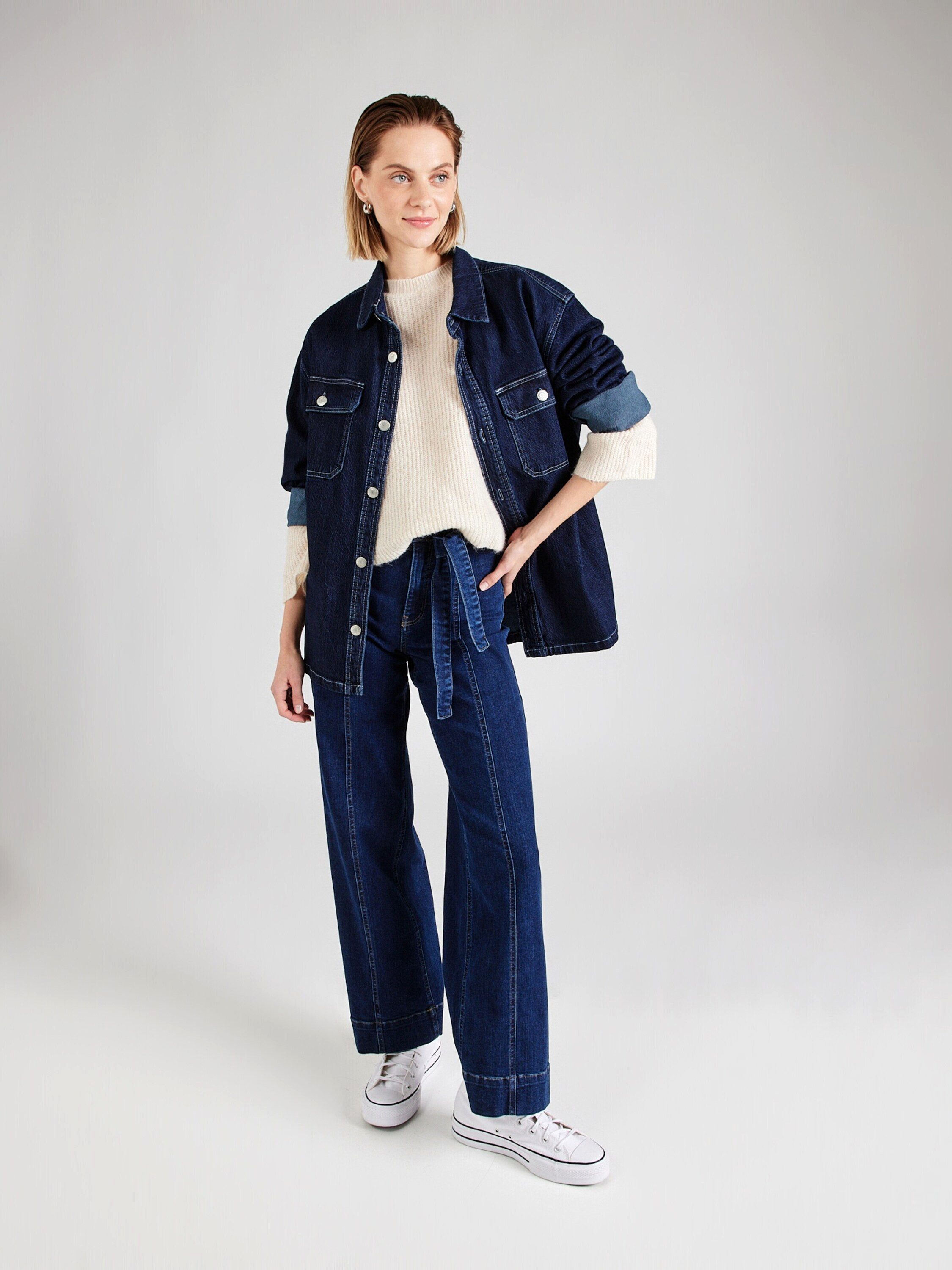 JDY Rundhalspullover JDYingeborg (1-tlg) Plain/ohne Details