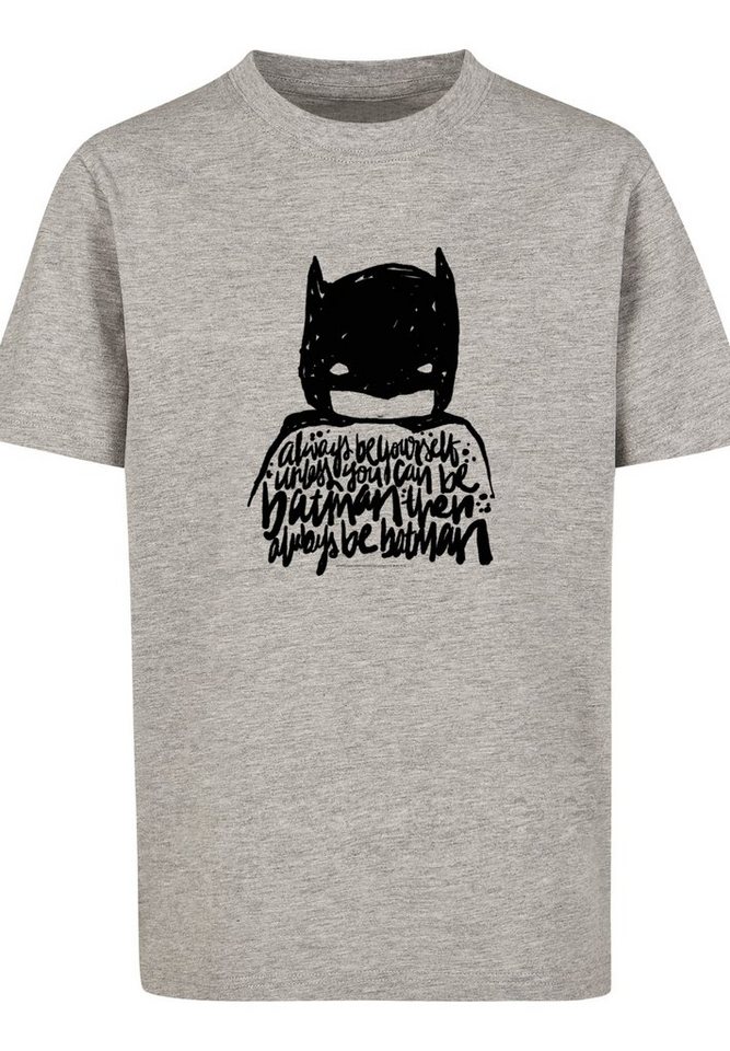 F4NT4STIC T-Shirt DC Comics Batman Always Be Yourself Print, Offiziell  lizenziertes DC Comics T-Shirt