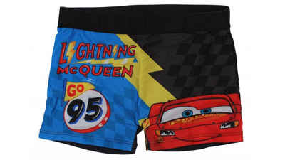 Disney Cars 3 Boxer-Badehose Disney Pixar Cars Badeboxer "Lightning Mc Queen" schwarz