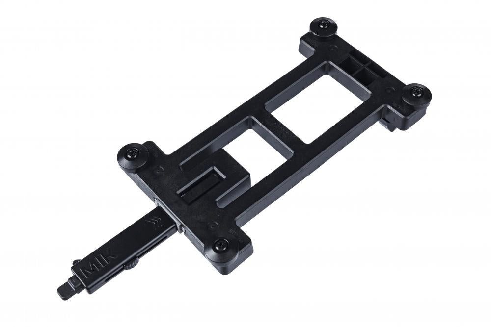Basil Fahrradkorb Basil Adapterplatte MIK 2.0 schwarz - abschließbare Gepäckträgerplatte