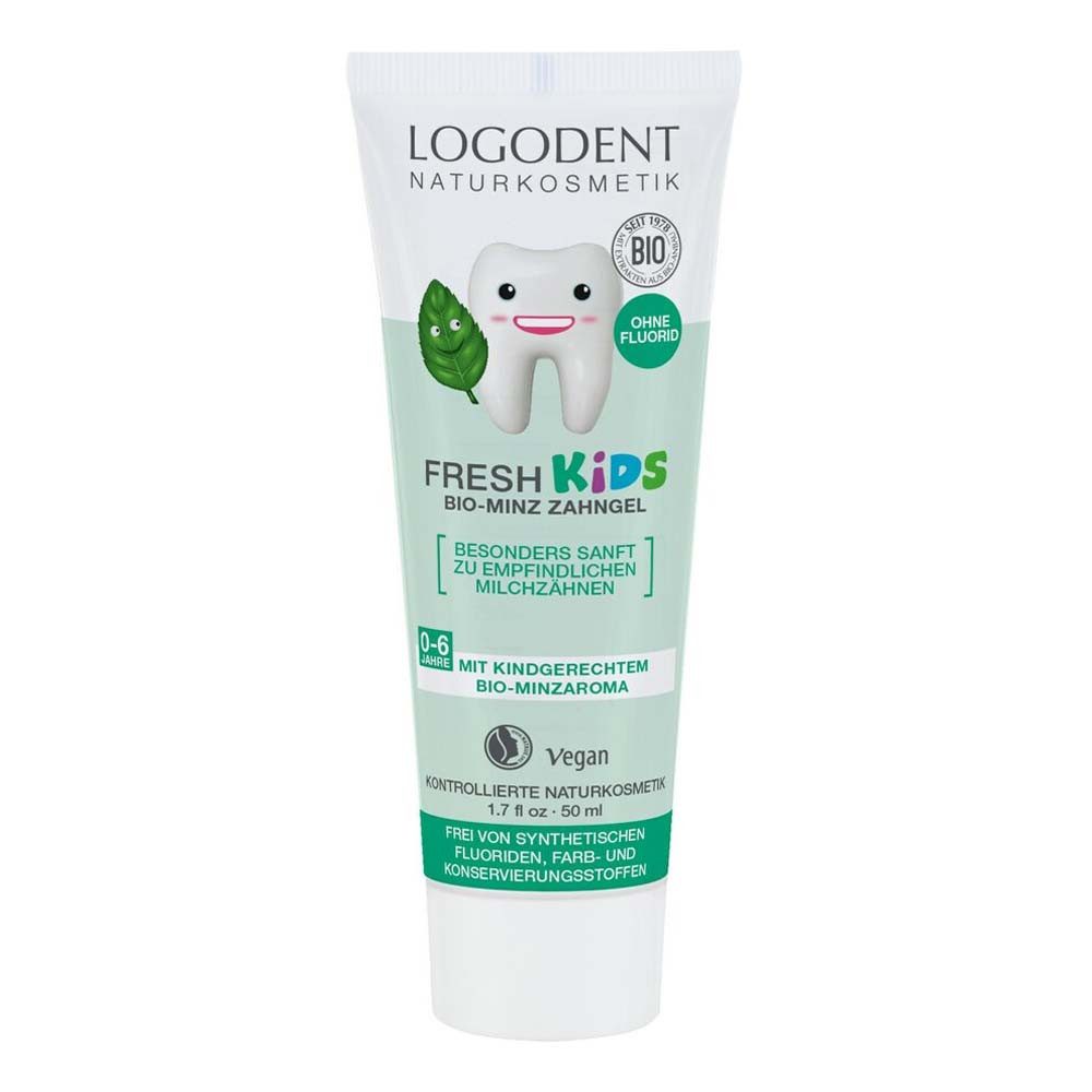 LOGONA Zahnpasta Kids Zahngel - Spearmint 50ml