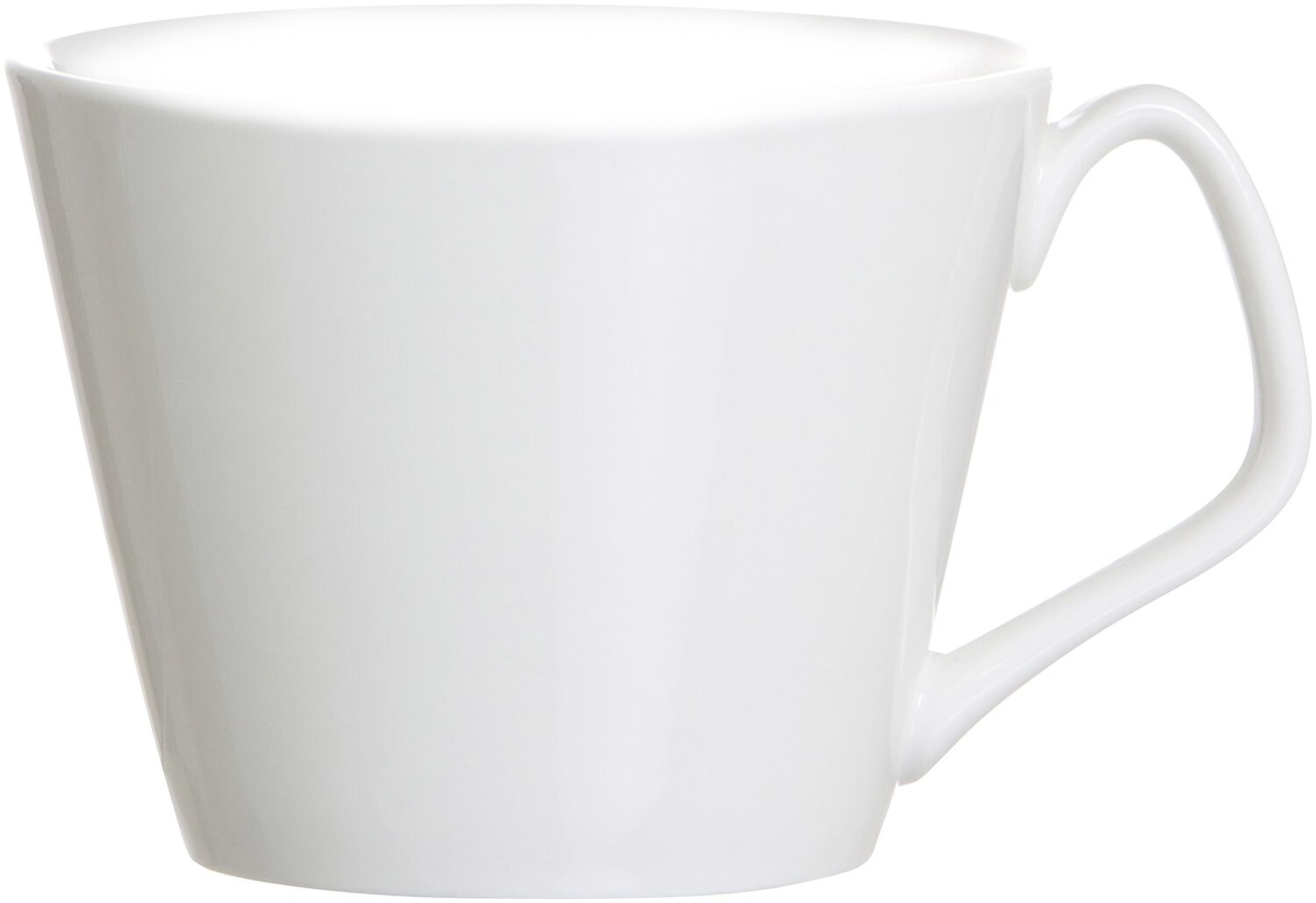 Ritzenhoff & Breker Tasse Via By R&B Geschirr-Serie Arena Material Kaffeetasse Arena, 1-tlg., Porzellan