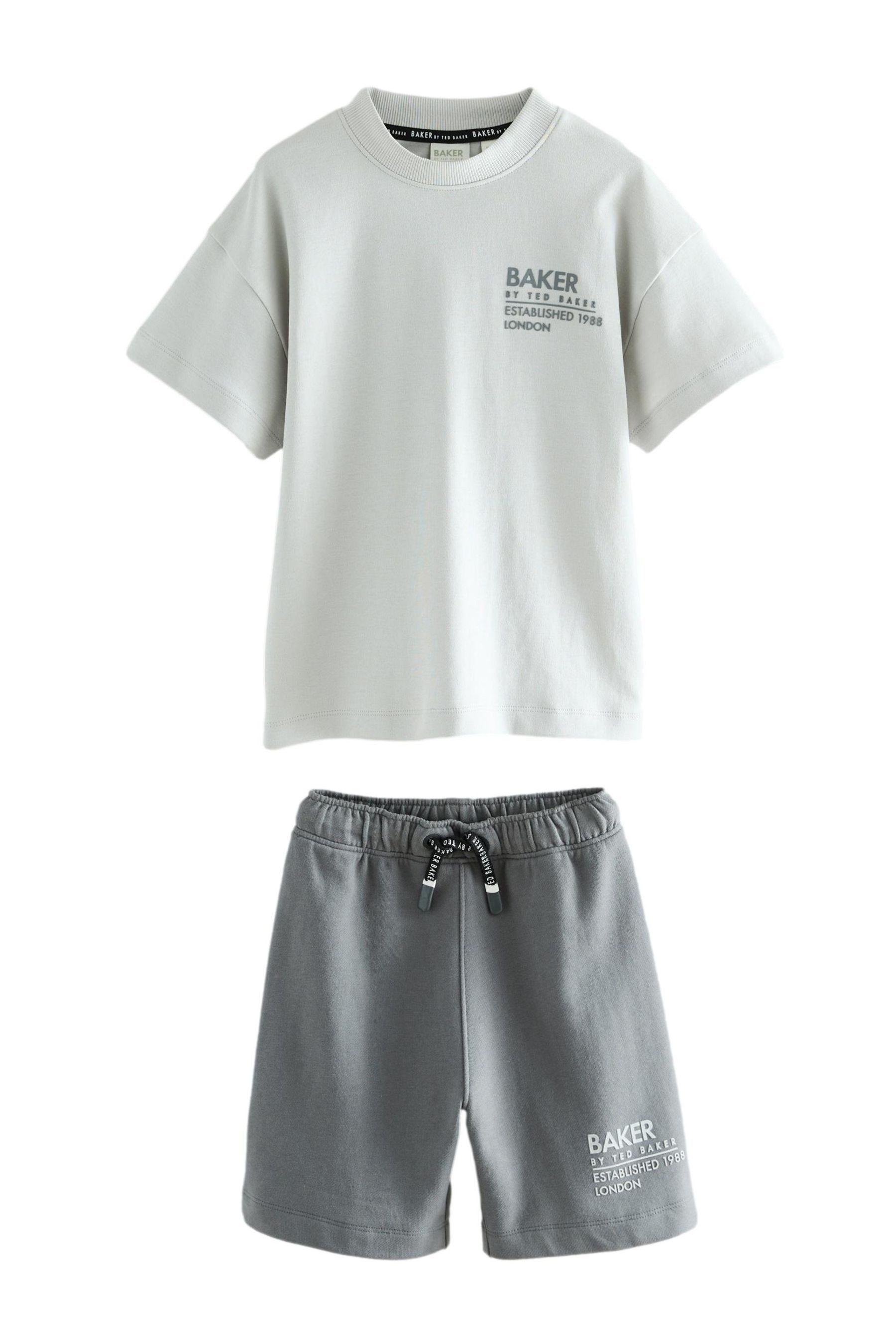 T-Shirt & Shorts Baker by Ted Baker Oversized Fit T-Shirt + Shorts