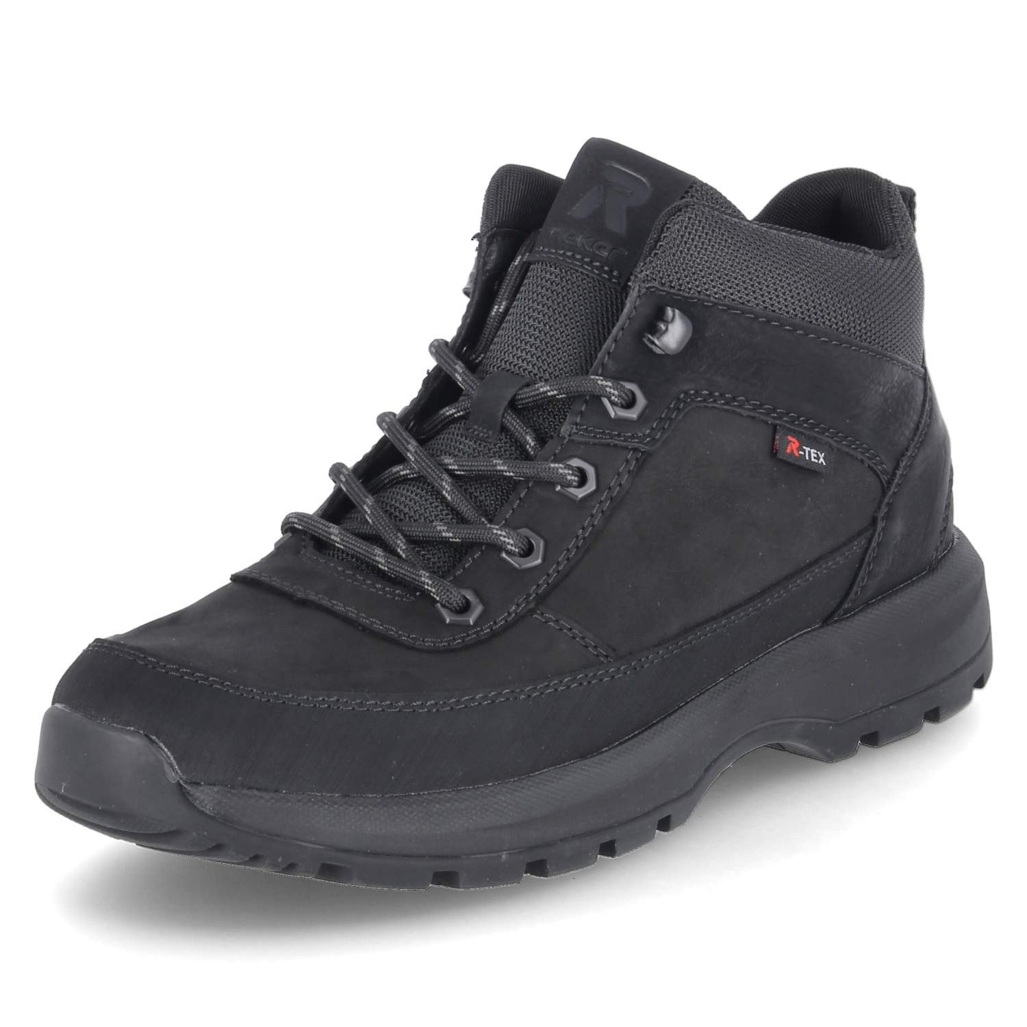 Rieker Rieker U1670-00 Herren Textil & Synthetik black Schnürstiefel