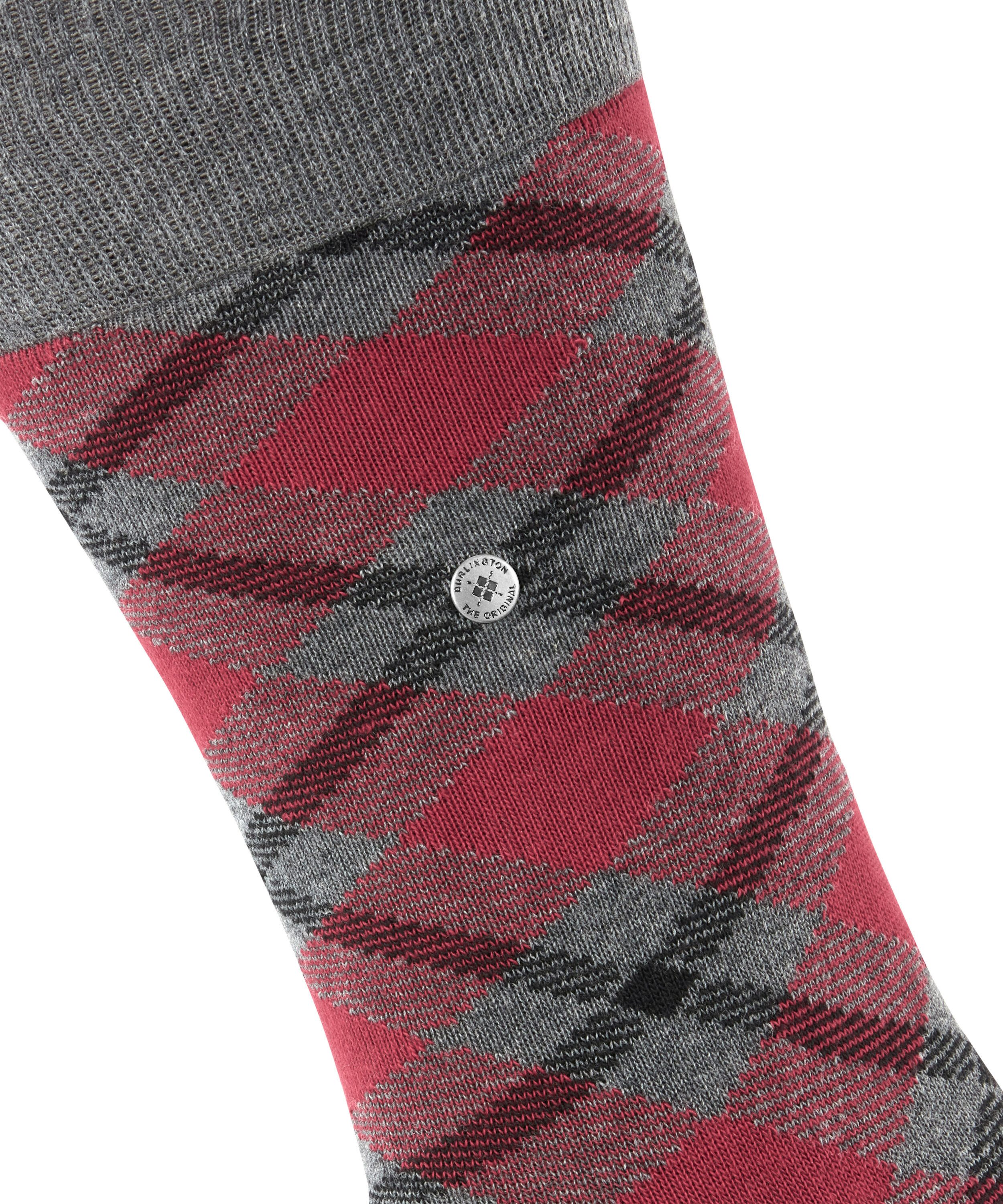 Burlington Socken Tartan Socken mit britischem Traditions-Muster (1-Paar) mit britischem Traditions-Muster