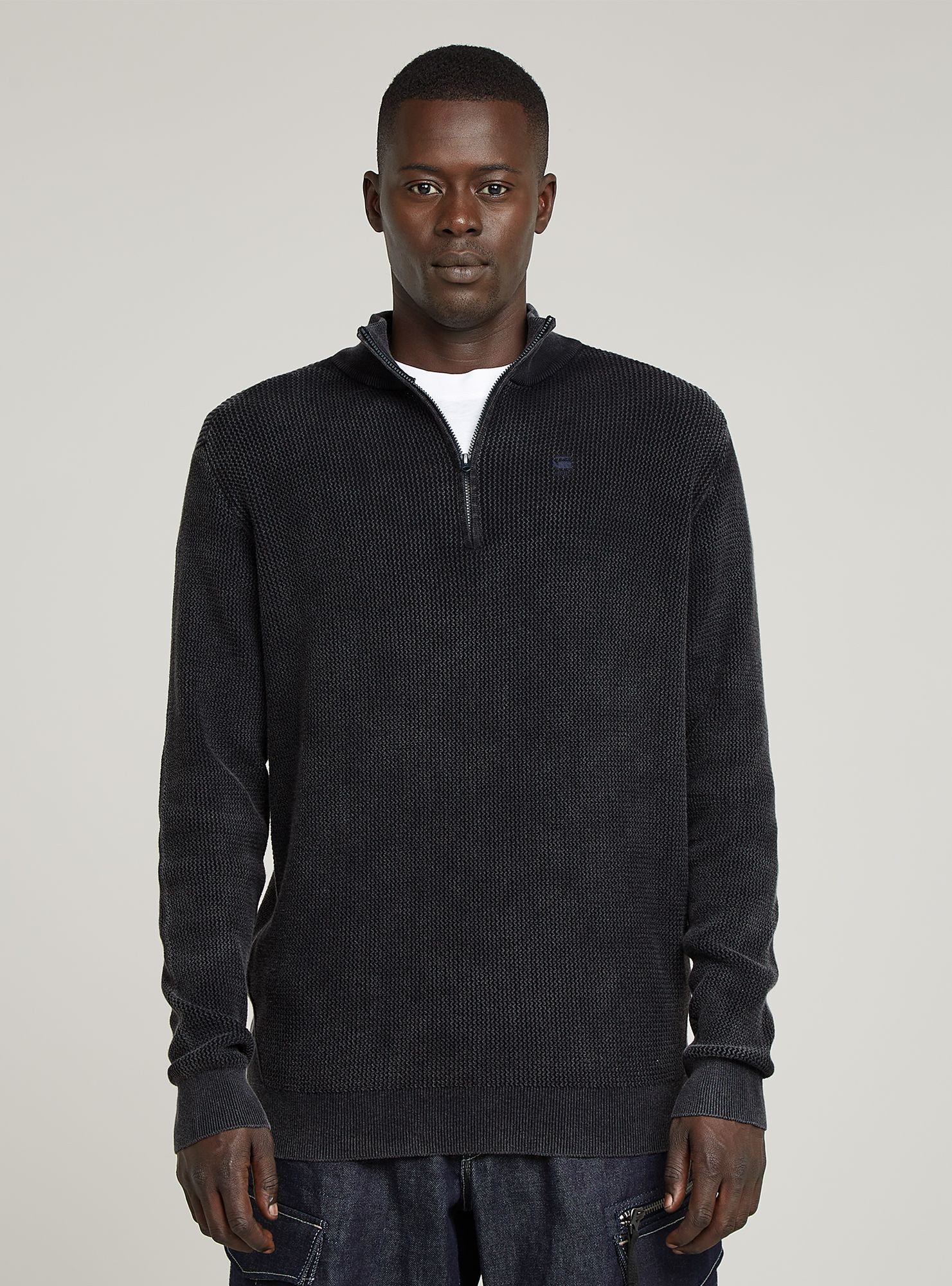 G-STAR Longpullover Serrated Knitted Skipper