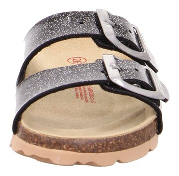 Superfit Fußbettpantoffel VIOS WMS: Mittel Pantolette, Sommerschuh, Schlappen, Hausschuh mit glitzerndem Obermaterial