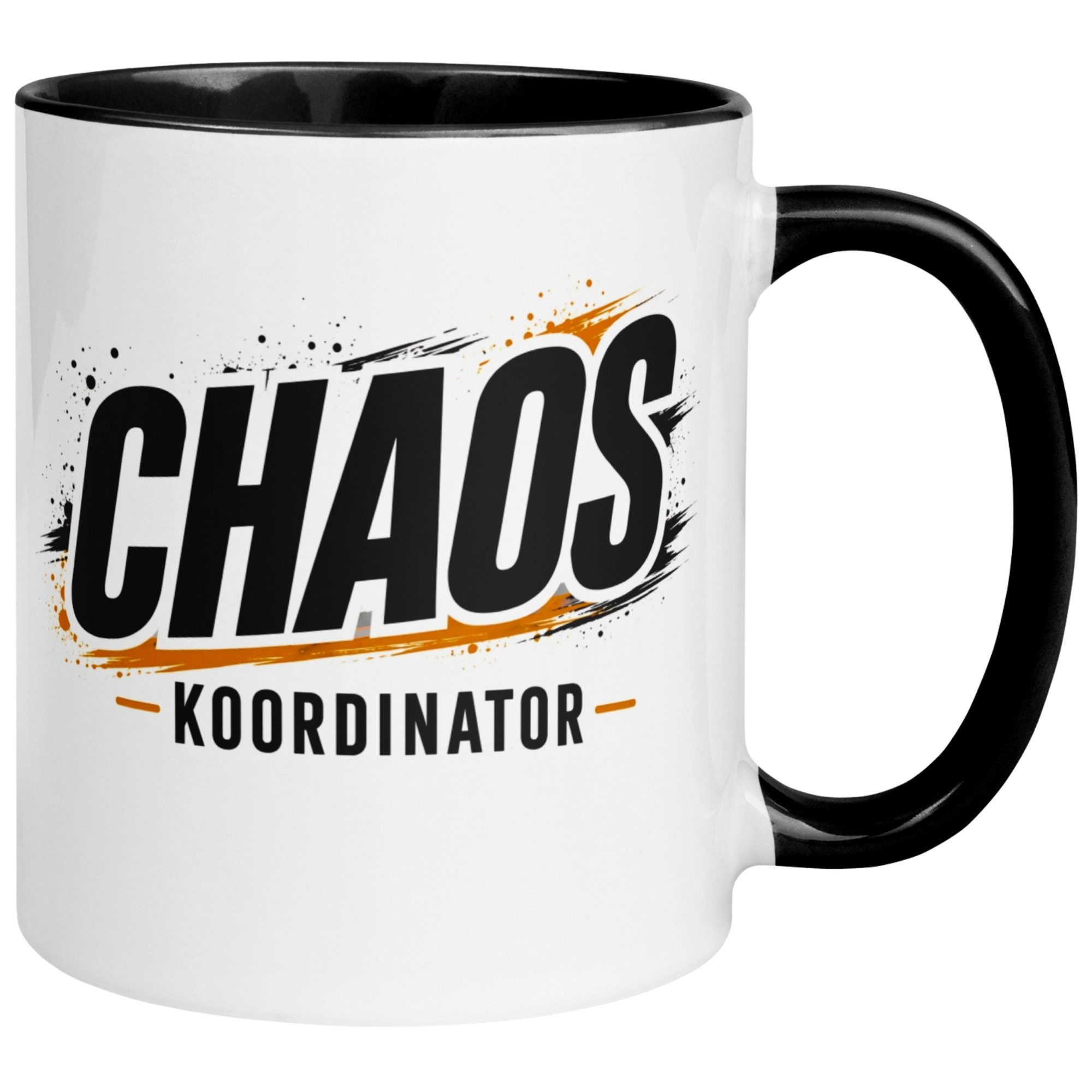 Momentals Tasse Kollege – „Chaos Koordinator“ – Bester Arbeitskollege Geschenk Becher, Gratis Versand · Links-&Rechtshänder · Spülmaschinenfest