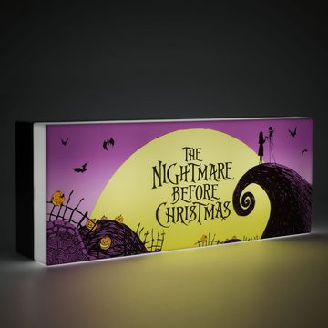 Paladone LED Dekofigur Nightmare Before Christmas Logo Leuchte, LED fest integriert