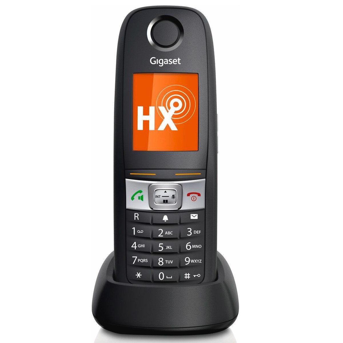 Gigaset E630HX robustes Schnurloses DECT-Telefon (Mobilteile: 1, Wasserdicht, Staubdicht, Schutzklasse IP65)