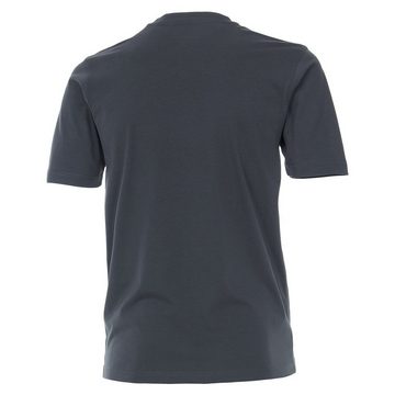 CASAMODA Rundhalsshirt Übergrößen CasaModa Basic T-Shirt anthrazit