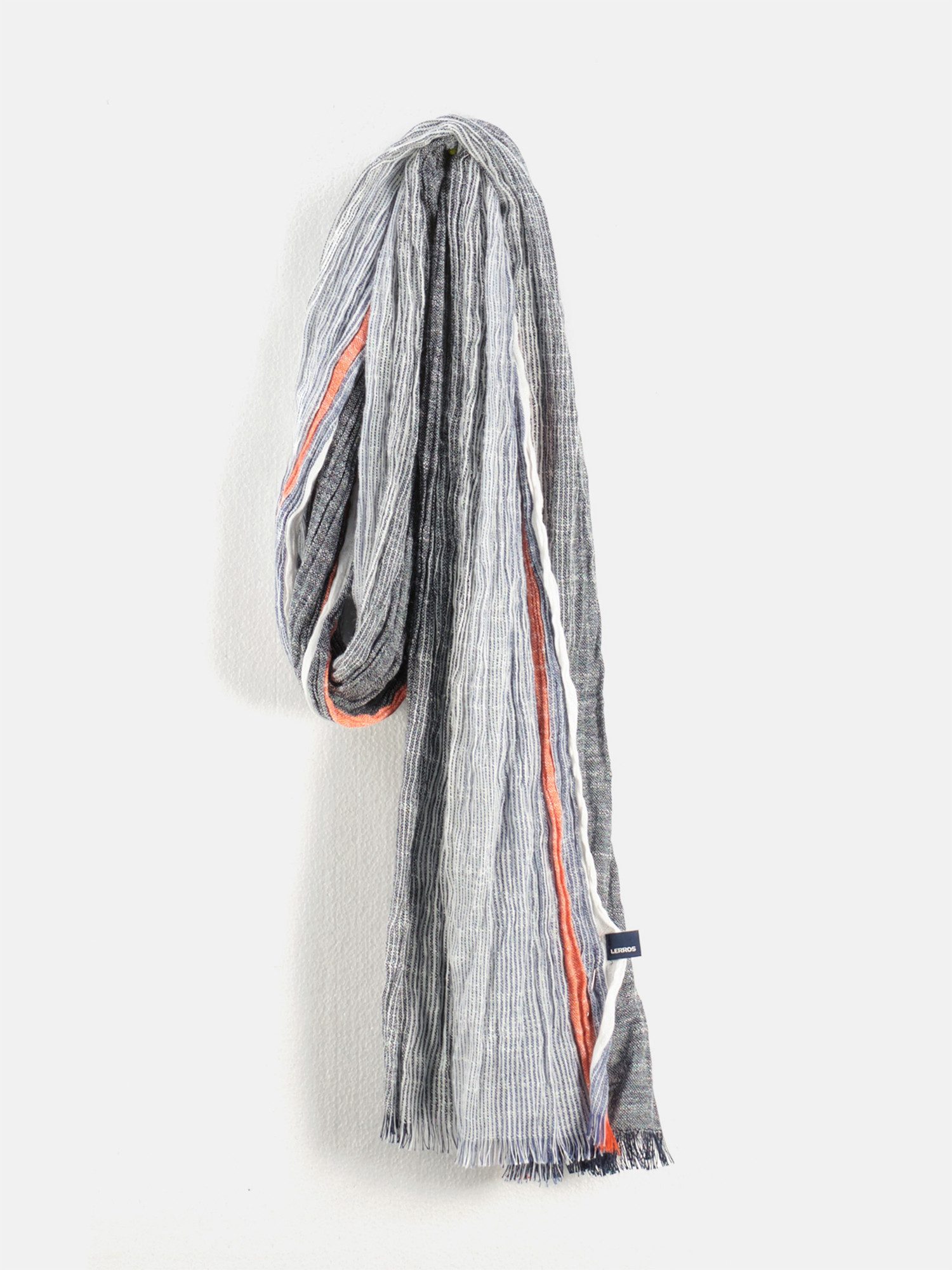 LERROS Schal Webschal mit gestreiftem Farbverlauf