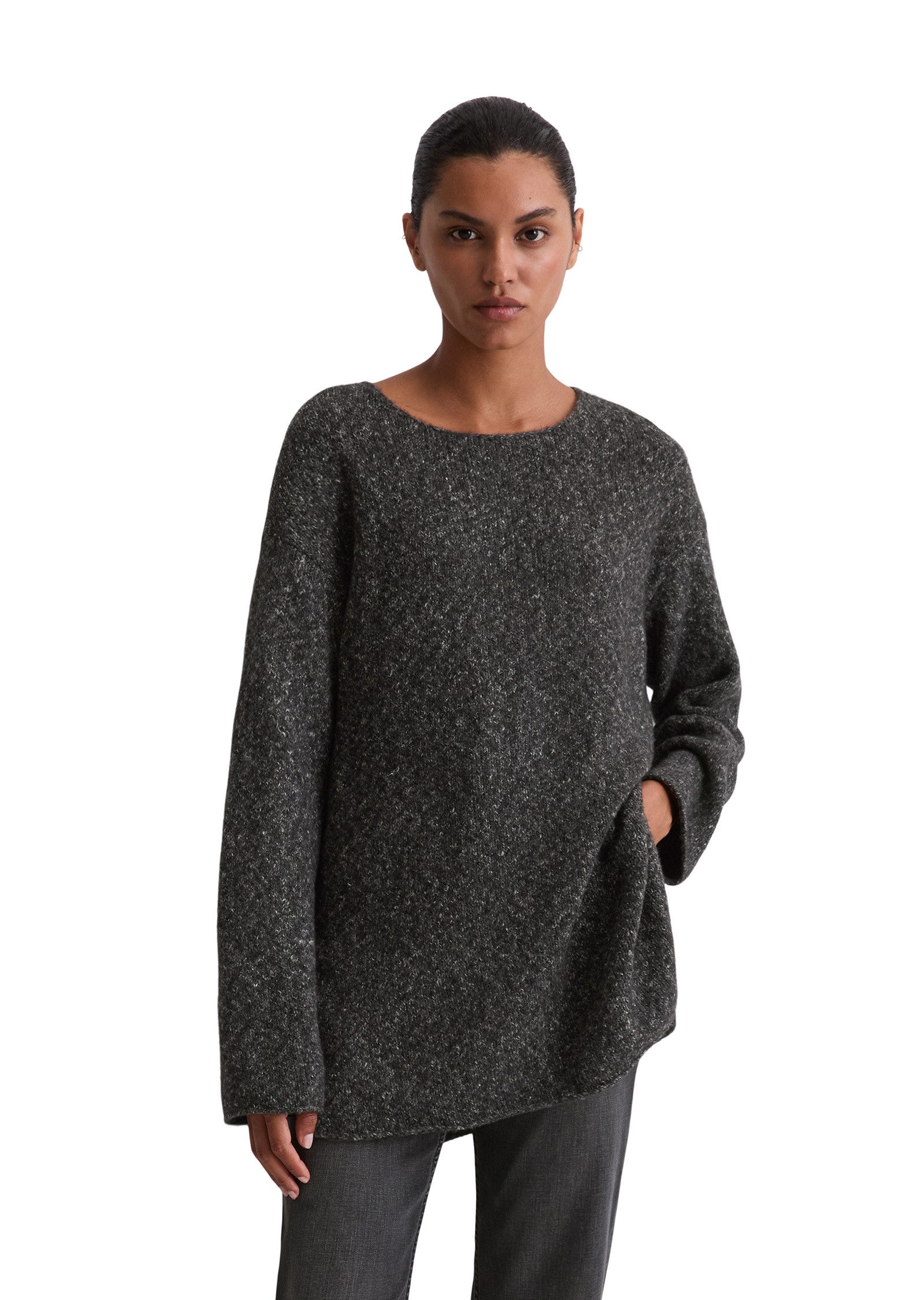 Marc O'Polo Strickpullover aus Bio-Baumwolle-Alpaka-Schurwolle-Mix günstig online kaufen