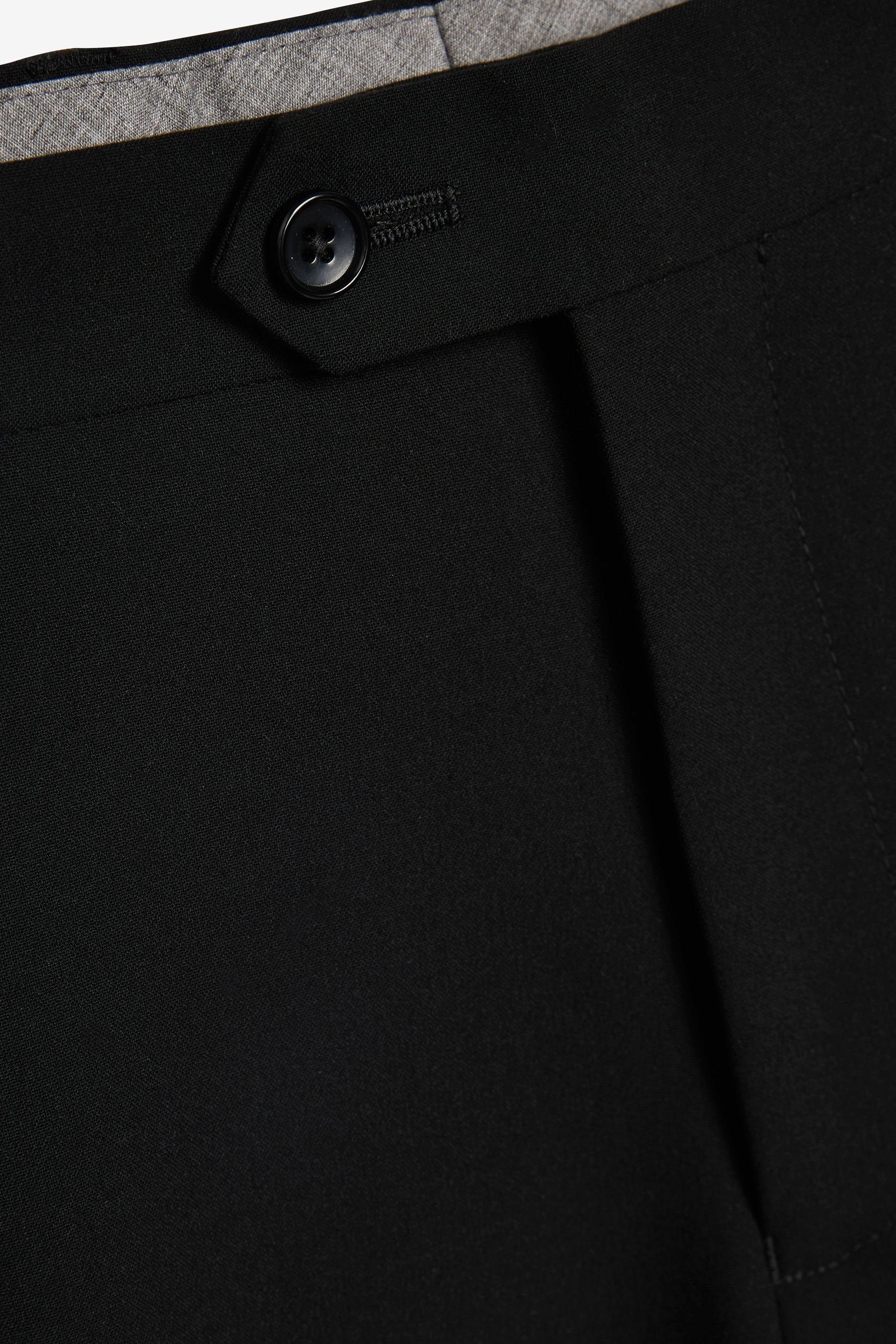 Anzug Black Next Anzughose Motion Hose (1-tlg) Flex:
