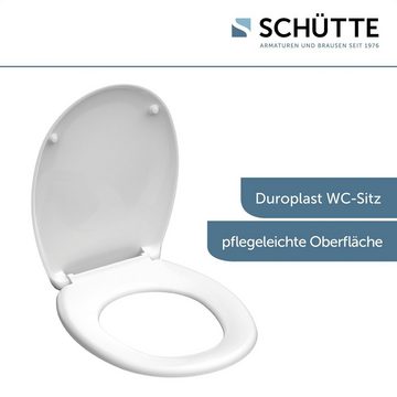 Schütte WC-Sitz, Duroplast,maximale Belastung der Klobrille 175 kg