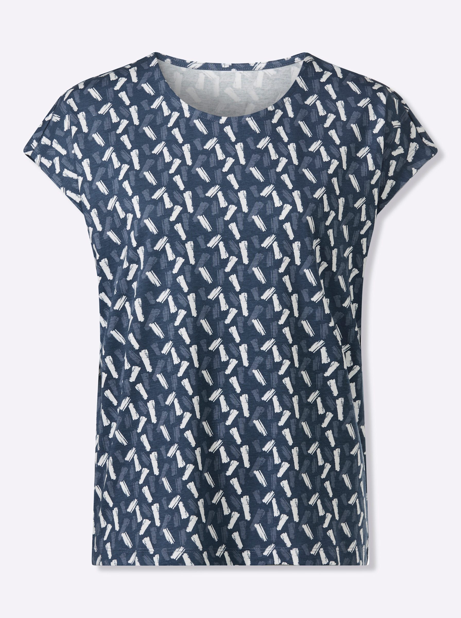 Sieh an! T-Shirt Kurzarm-Shirt Extra kurz – Bild 3 von 5