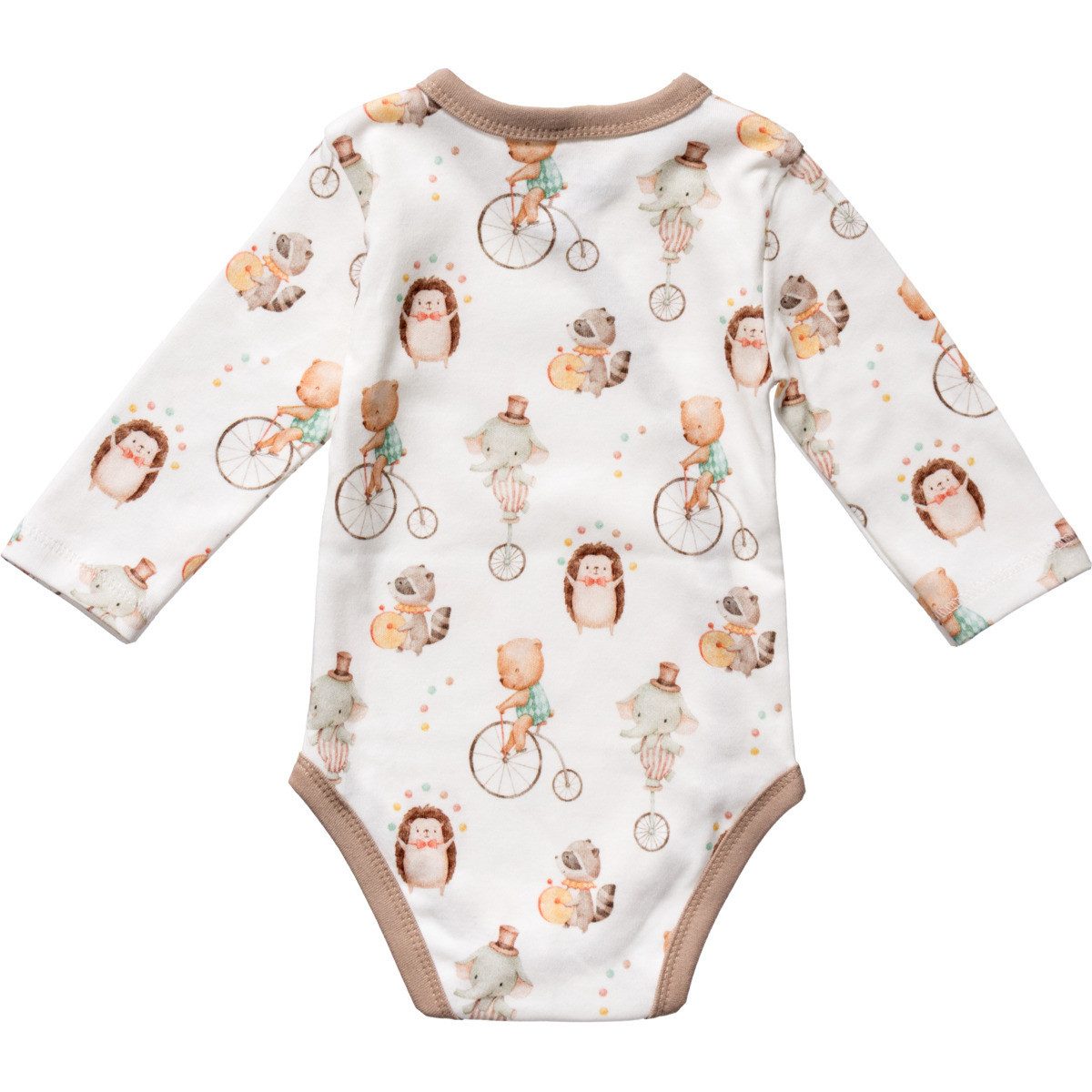 NINI Langarmbody body Unisex Kinder (1-tlg) Langarm Einteiler, Body, Longsleeve-Body, Bodysuit, Stretchbody