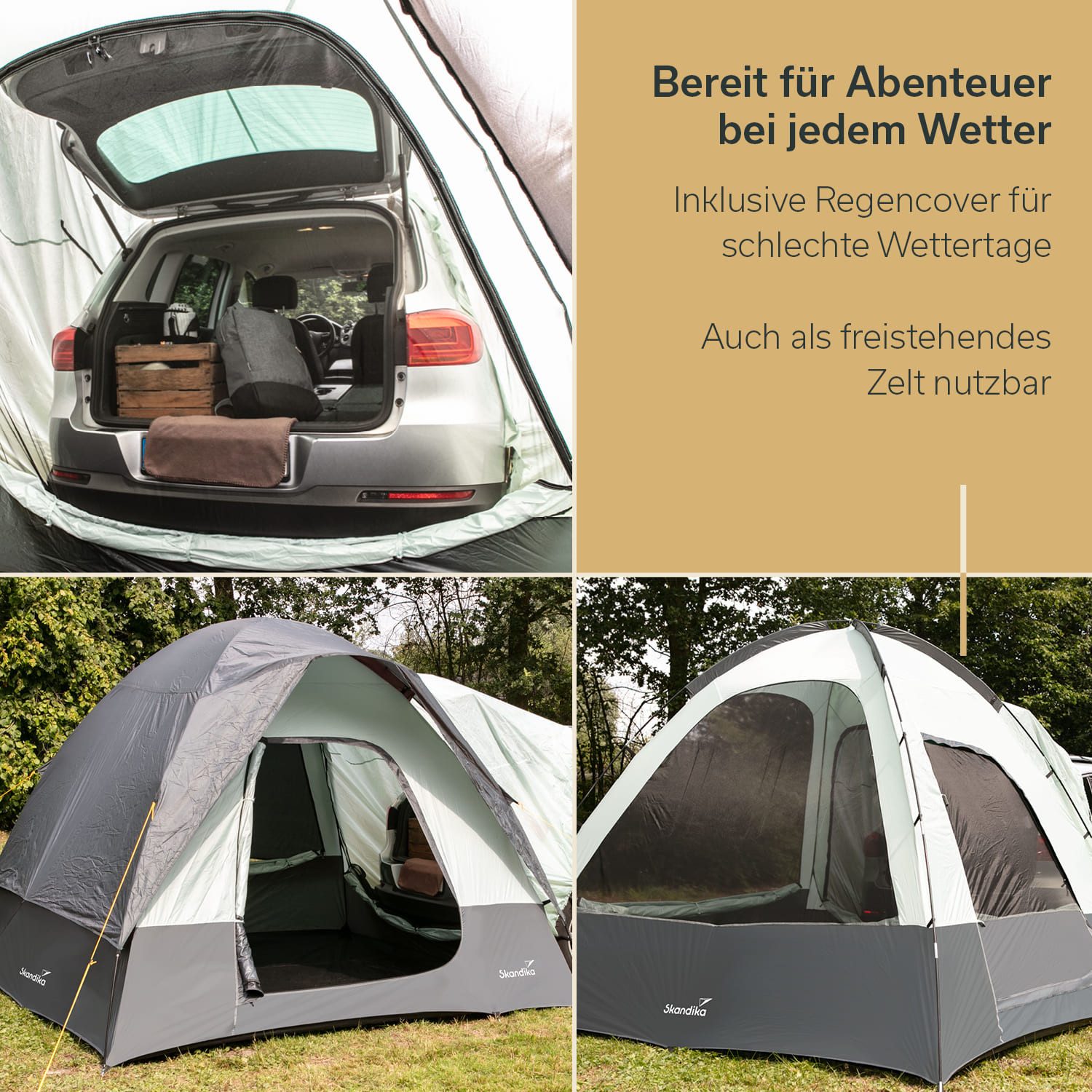 Skandika Buszelt Pitea SUV, Heckzelt für günstig online kaufen