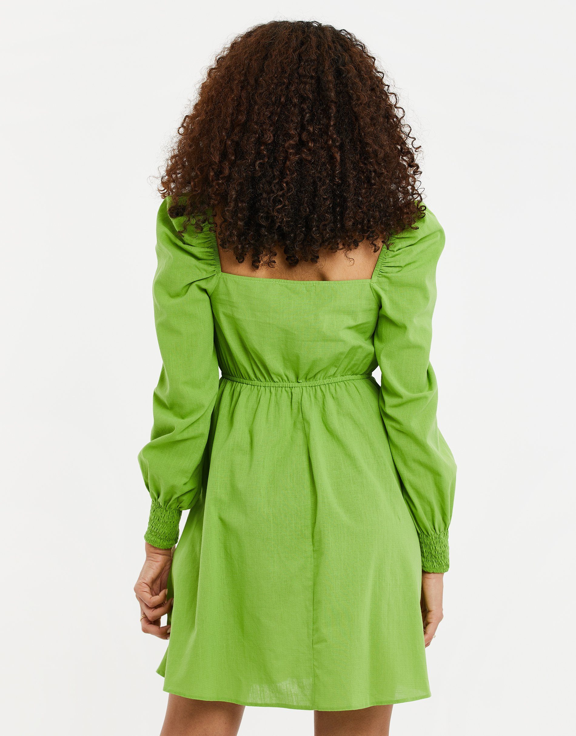 Threadbare Ghostt THB Sommerkleid grün Green -