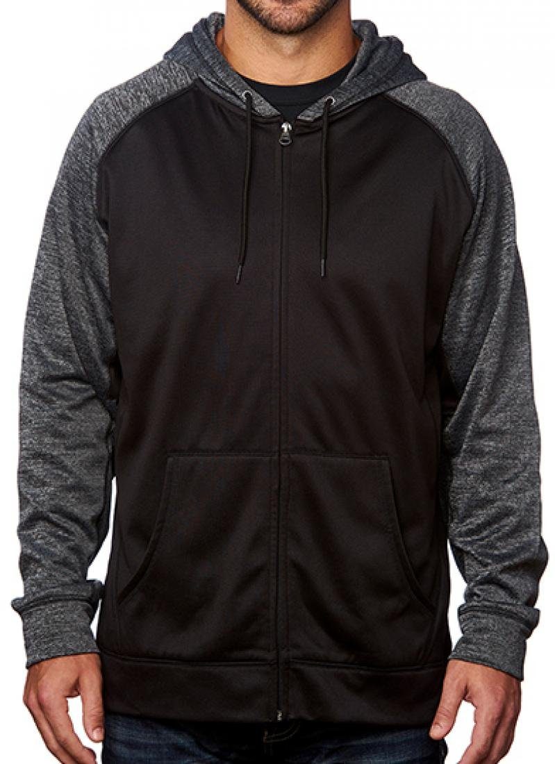Burnside Kapuzensweatjacke Herren Performance Raglan Hoodie