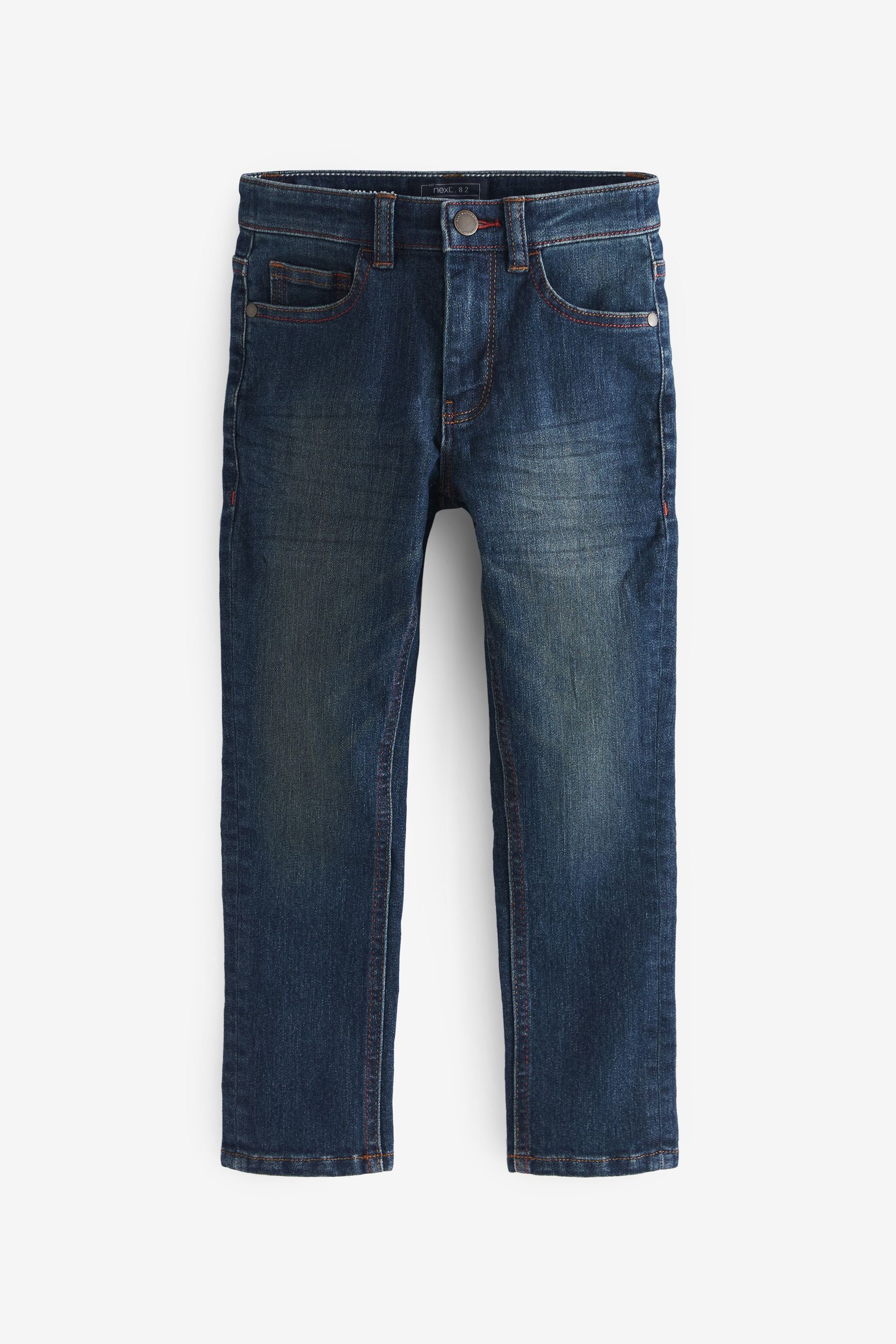 Next Skinny-fit-Jeans Skinny-Fit-Jeans (1-tlg) Vintage Blue Denim