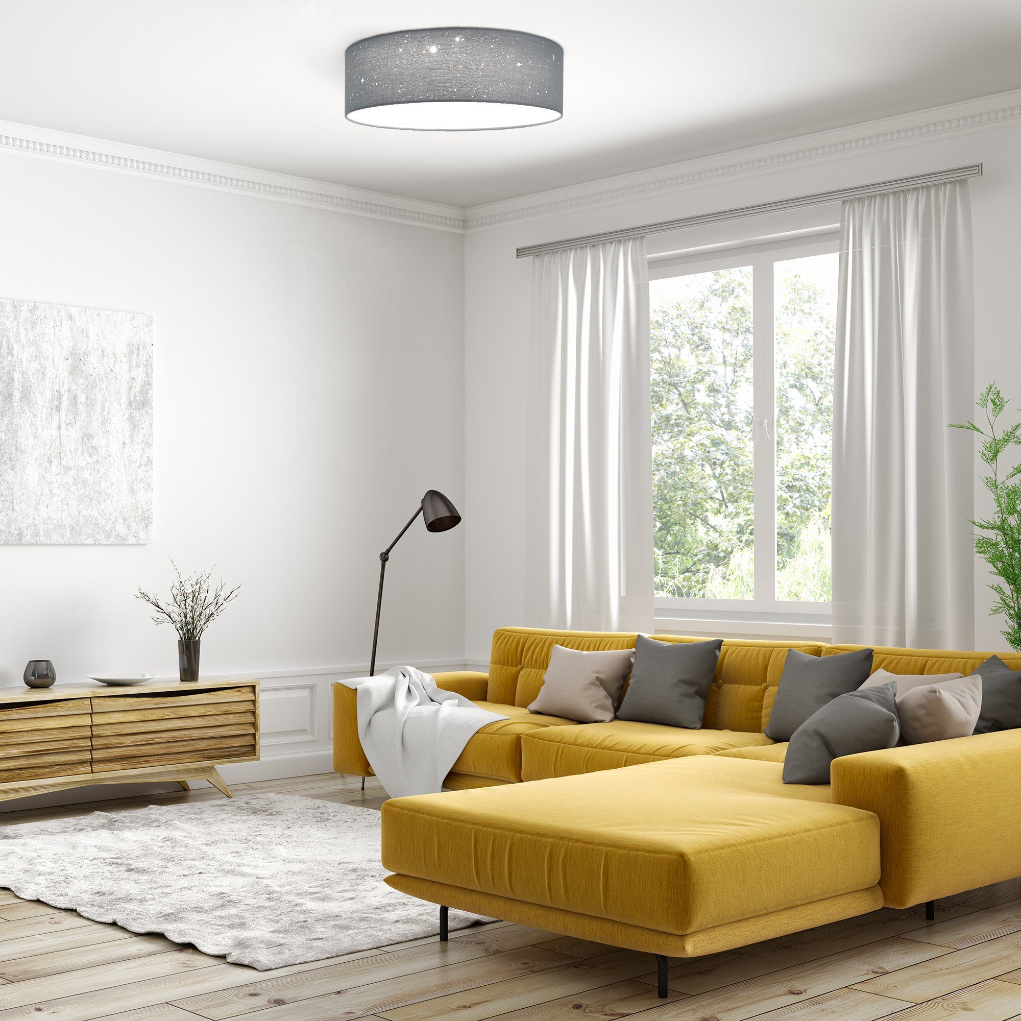 Navaris Deckenleuchten LED Deckenleuchte rund mit günstig online kaufen
