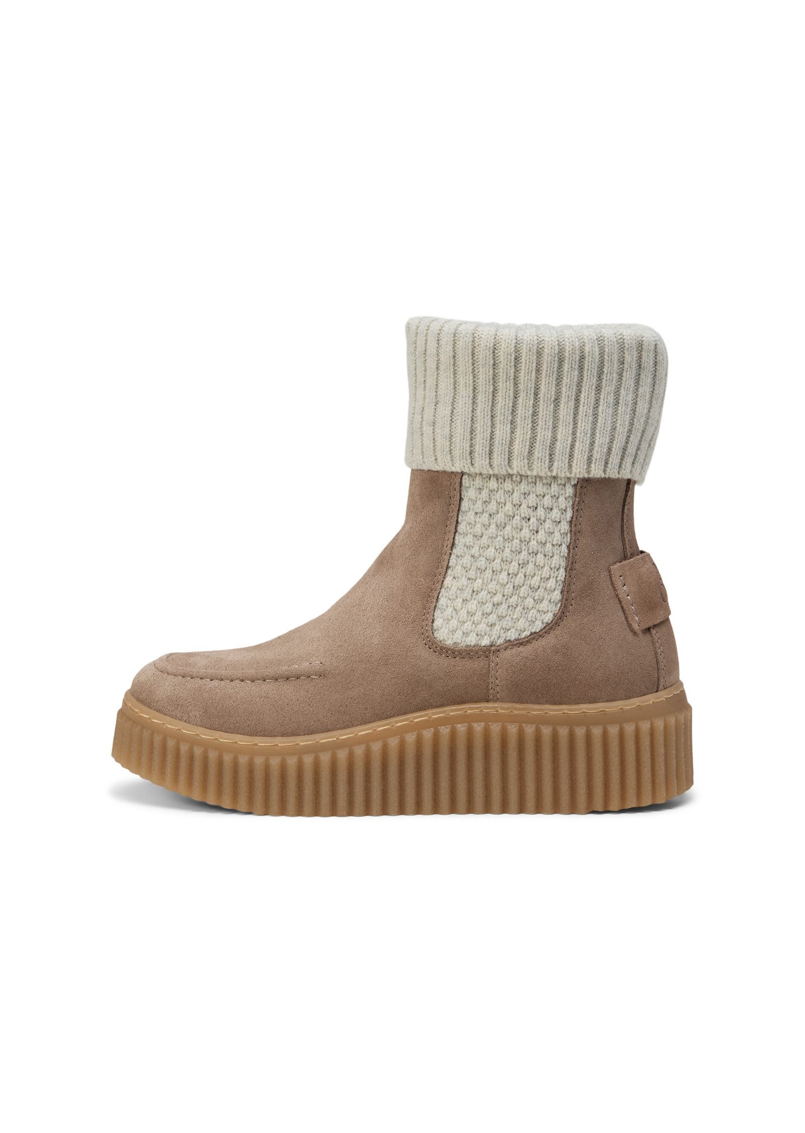 Marc O'Polo mit Strickumschlag Chelseaboots