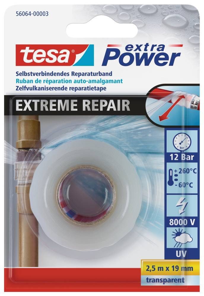tesa Montageband tesa Extreme Repair Reparaturband 2,5 m x 19 mm