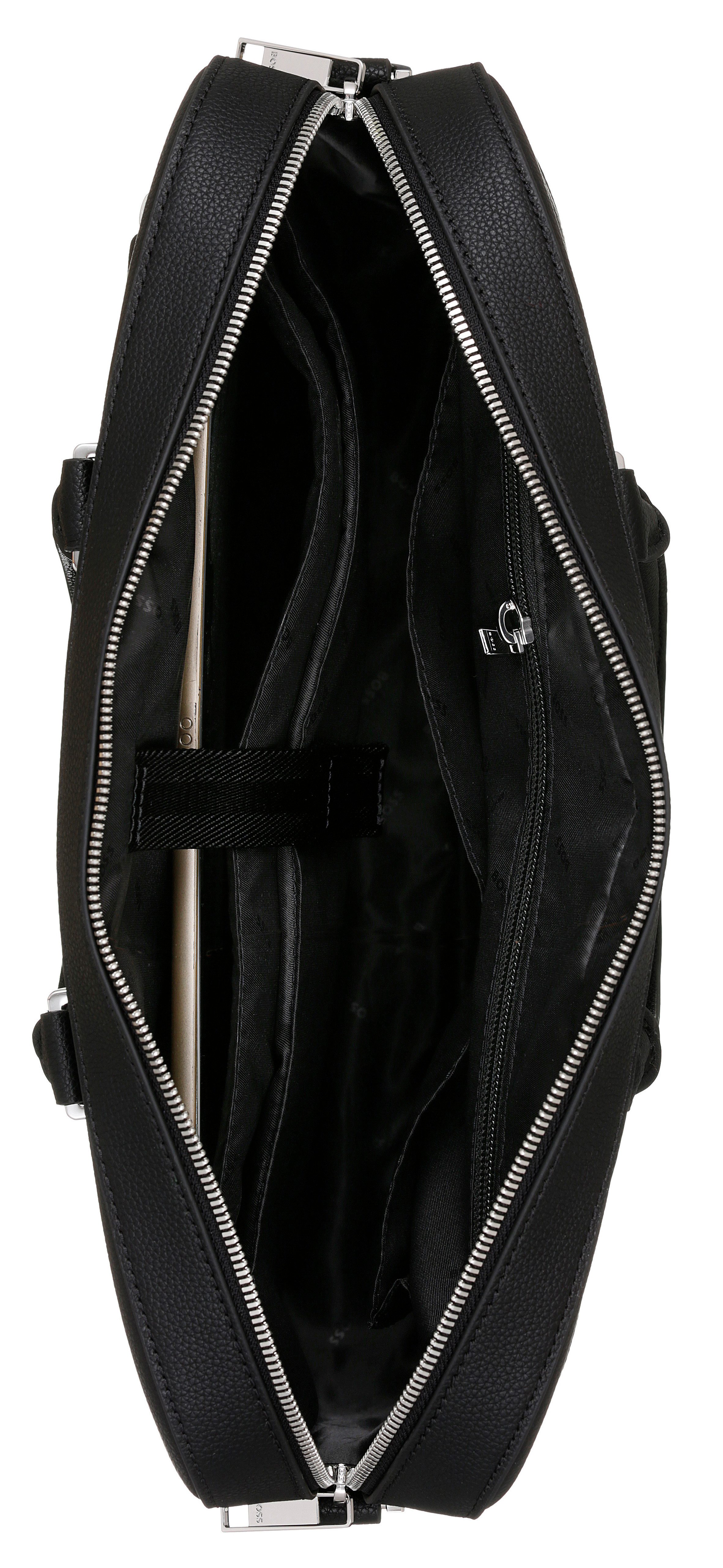 BOSS Aktentasche Ray S, Document-Bag, Messengerbag, Trolley-Aufsteck-System