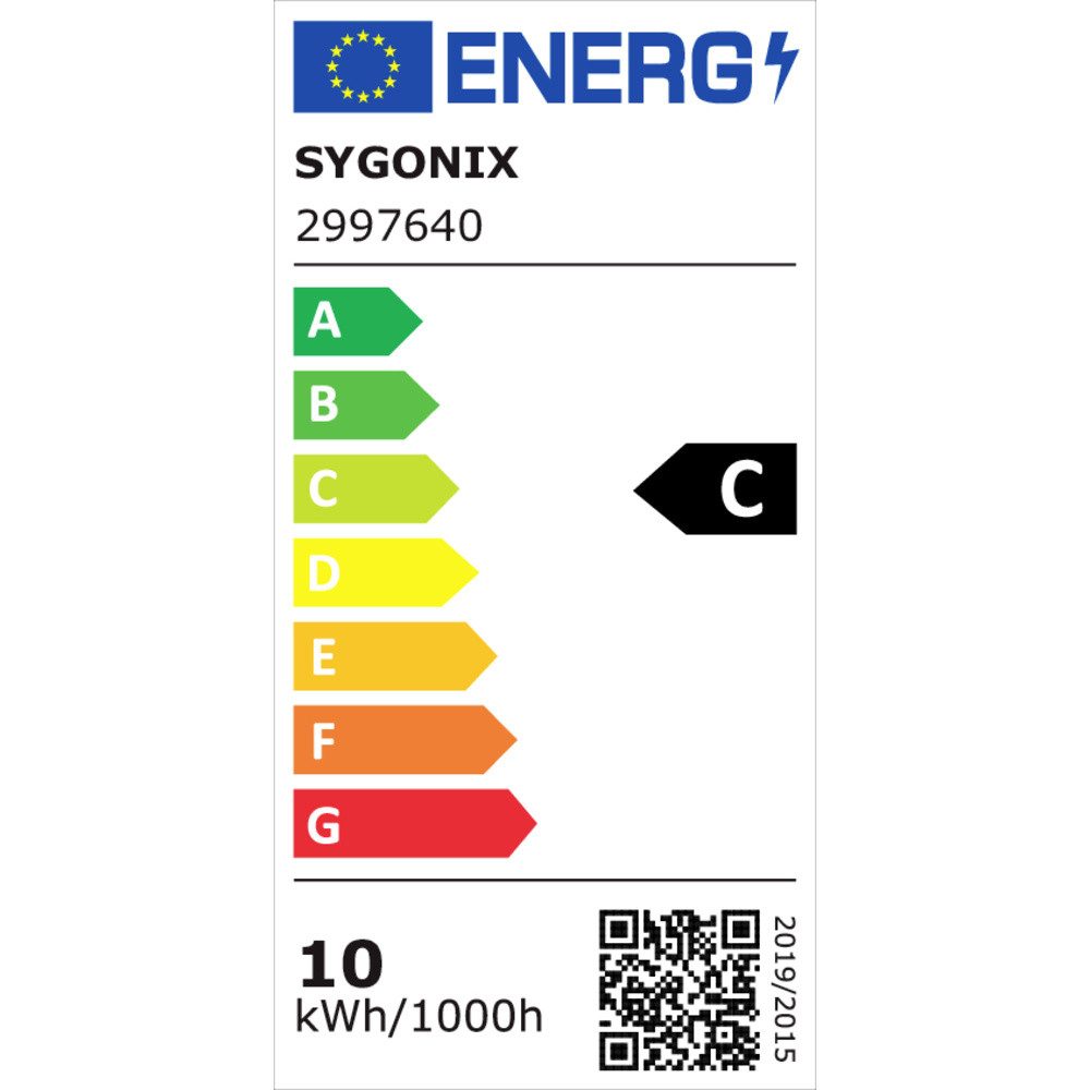 Energieeffizienzklasse: 
