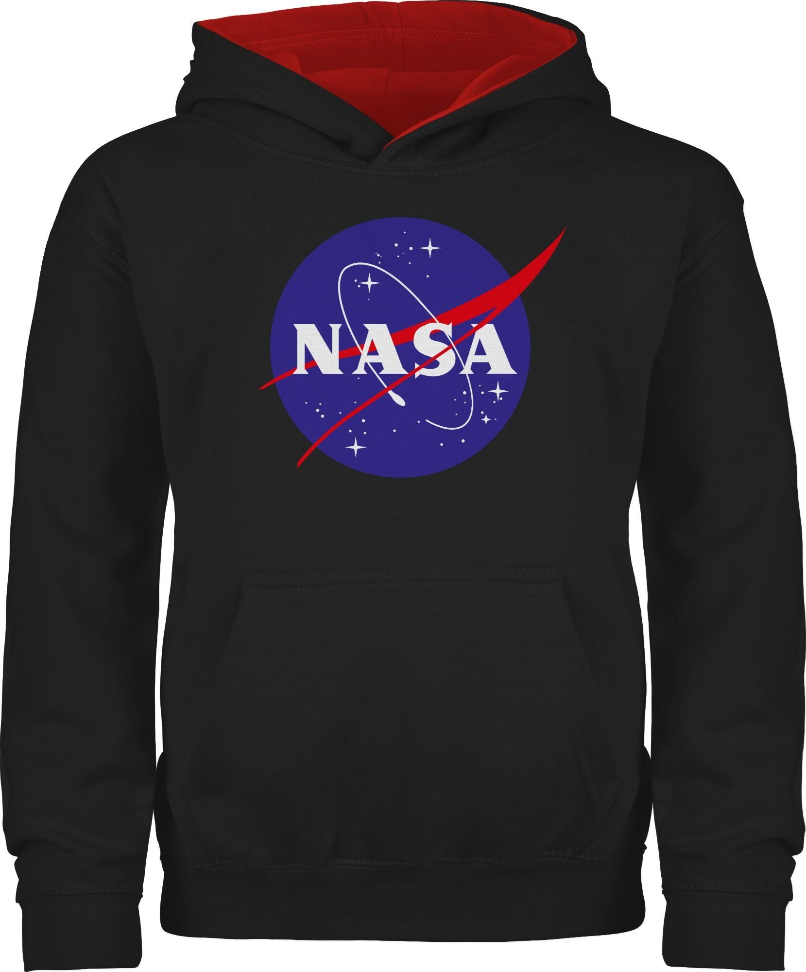 Shirtracer Hoodie Nasa Meatball Logo I NASA Raumfahrt Kinderkleidung und Co