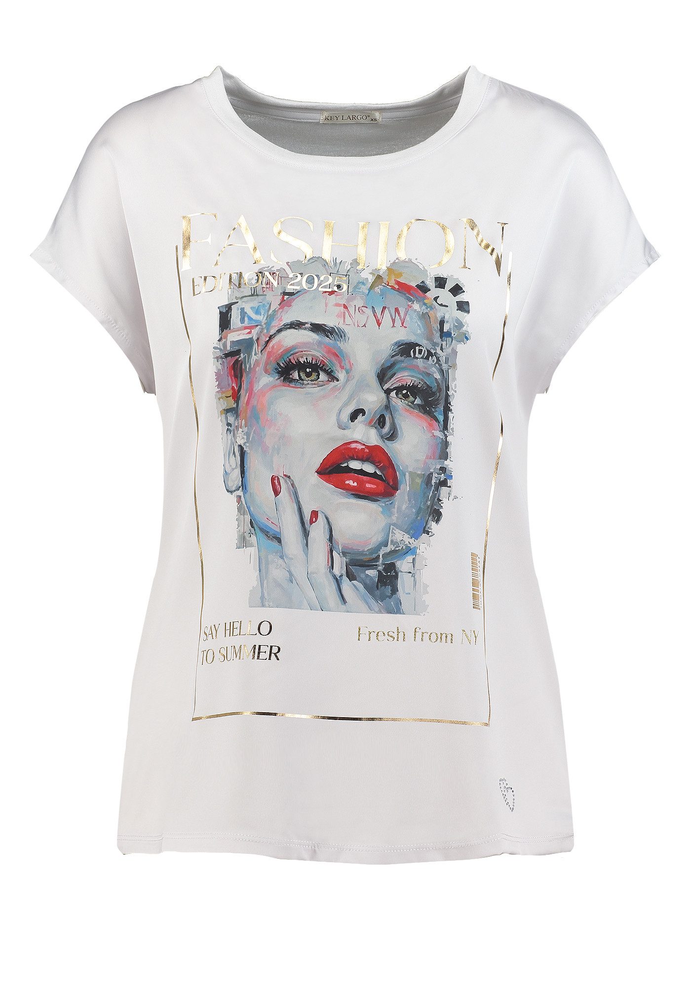 Key Largo T-Shirt WT MAGAZINE round (1er) – Bild 4 von 5